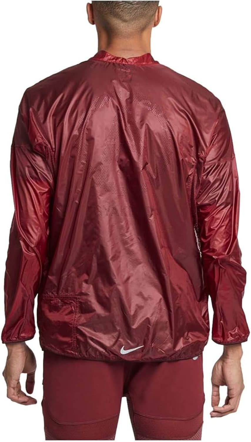 [해외M] 나이키랩x언더커버 캬쿠소우 패커블 러닝 자켓 바람막이 버건디 상품이미지4