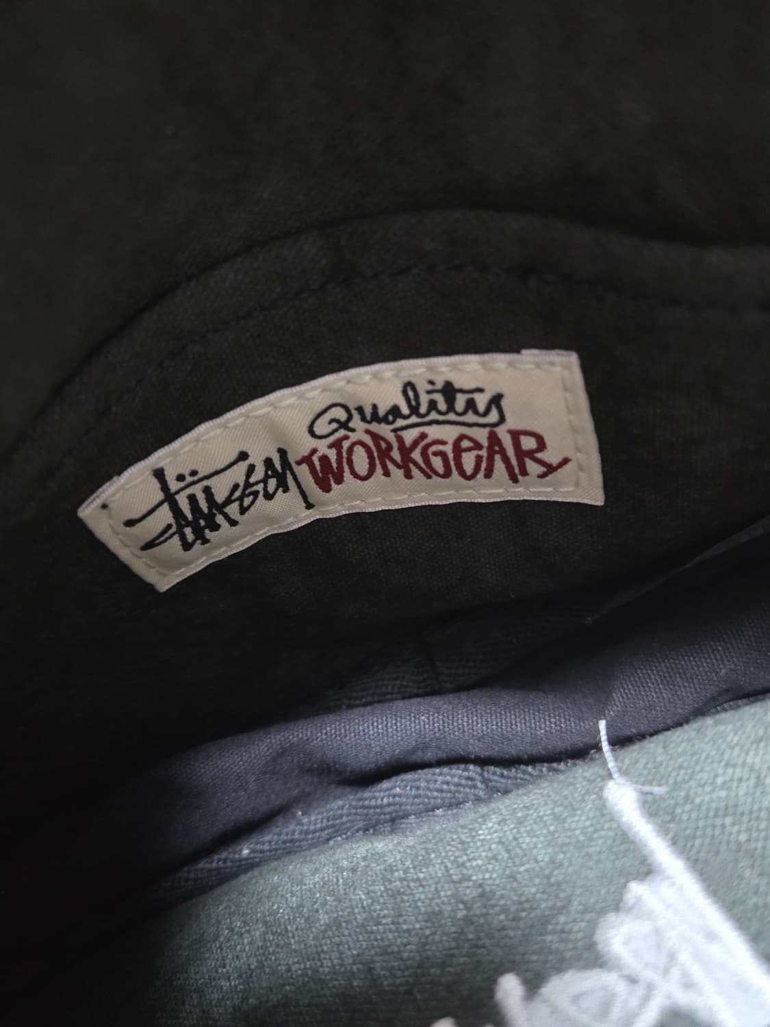 스투시 캔버스 사이드 파우치 워시드 블랙 (택 보유) 상품이미지2