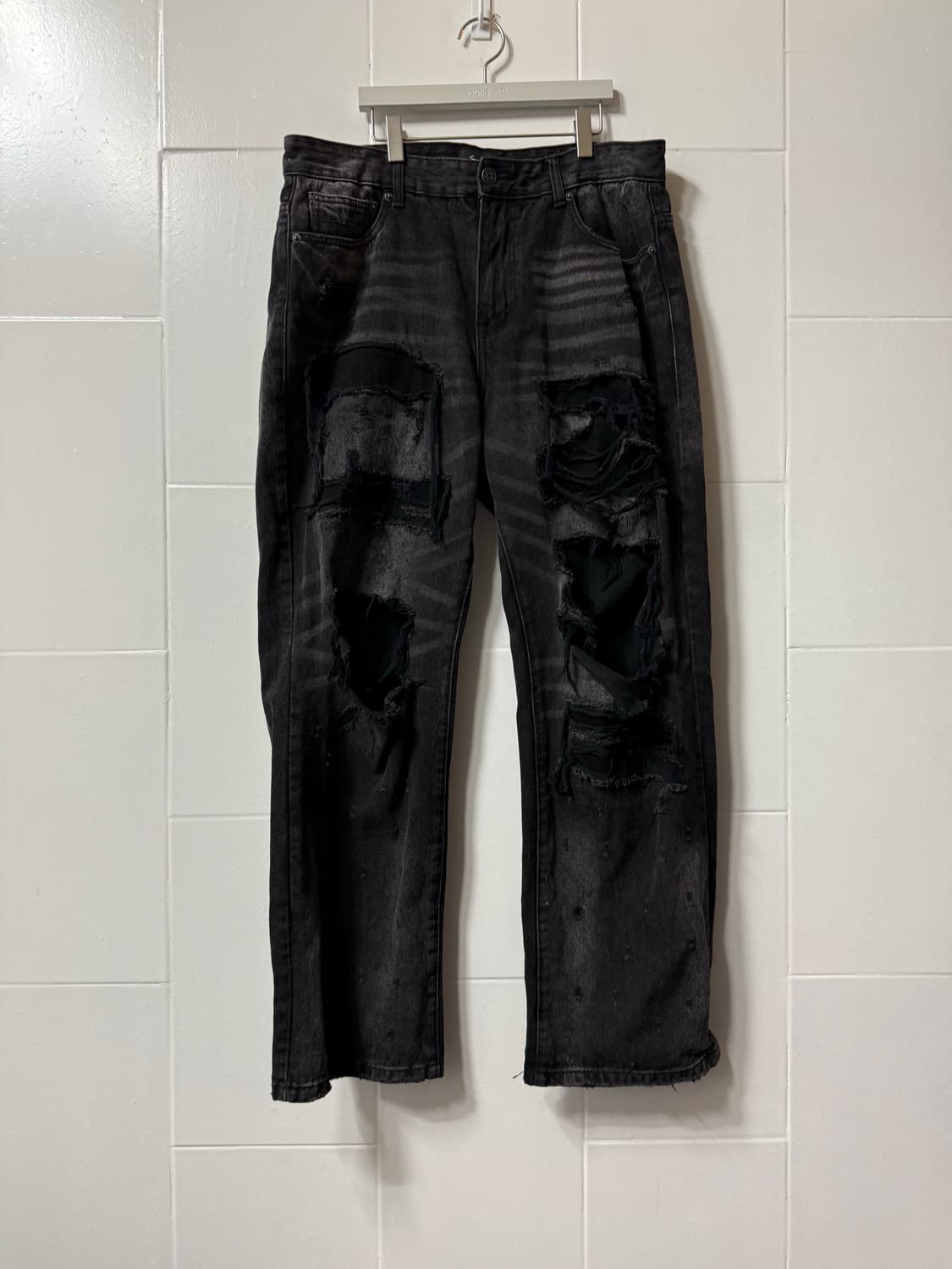 스모키라이즈 JB RIP AND REPAIR JEANS 상품이미지1