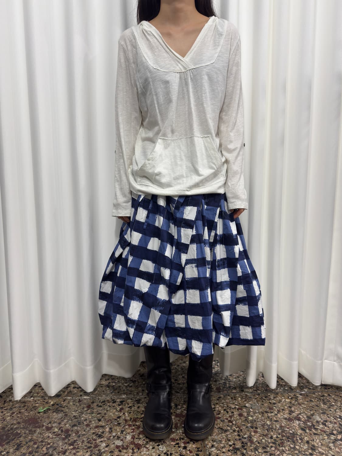 white hood longsleeve 상품이미지3