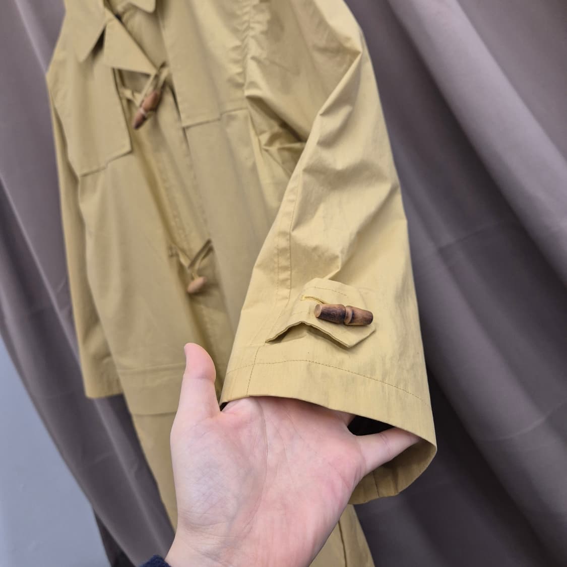 버버리 빈티지 더플 코트 10REG 상품이미지3