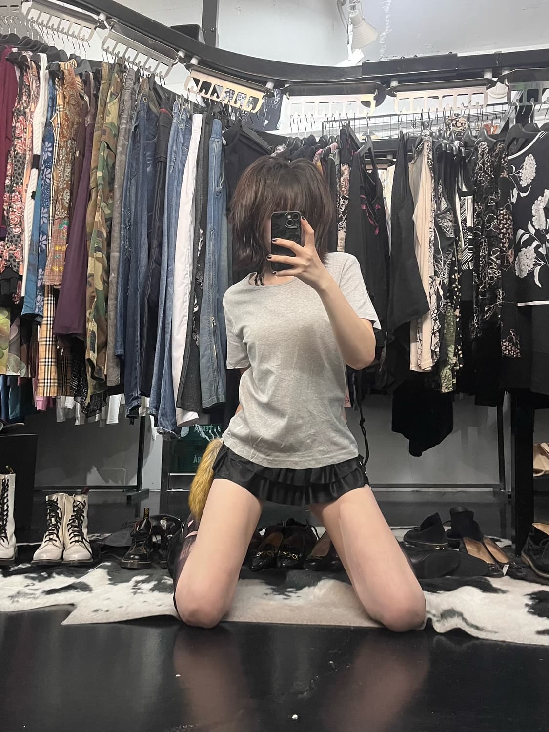 폴로 랄프로렌 그레이 반팔 상품이미지1