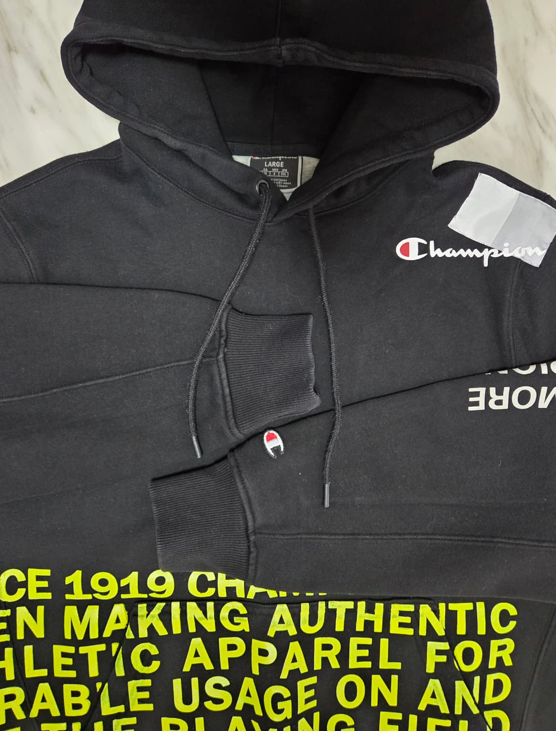 챔피온 레터링 풀오버 후드 상품이미지10