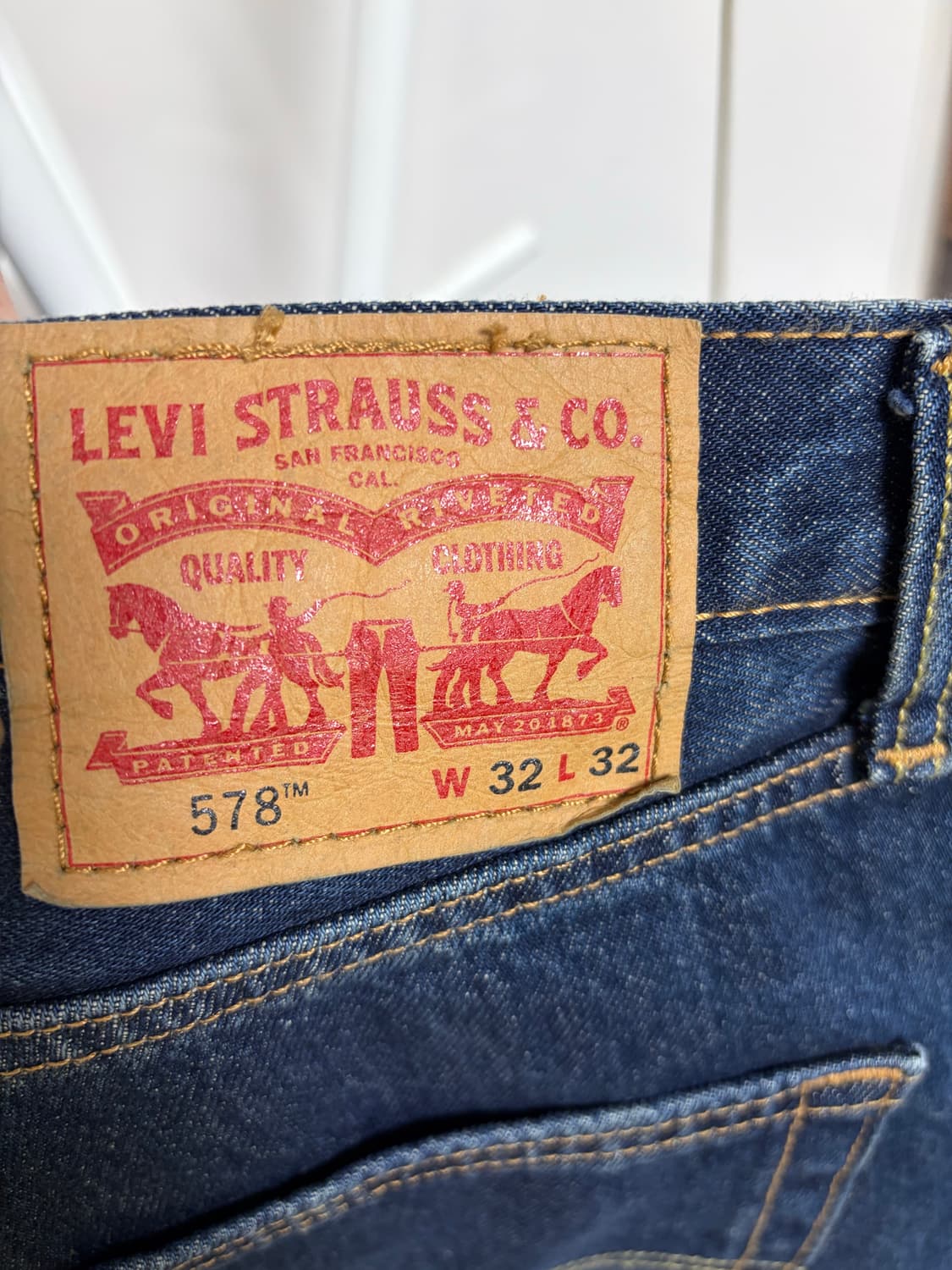 리바이스 578 진청 (32x32) 상품이미지4