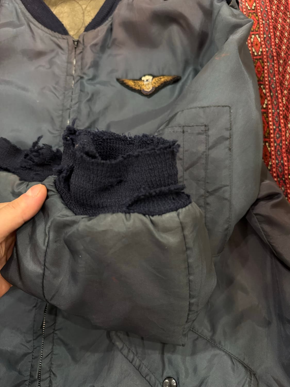 70s 빈티지 항공점퍼 상품이미지4