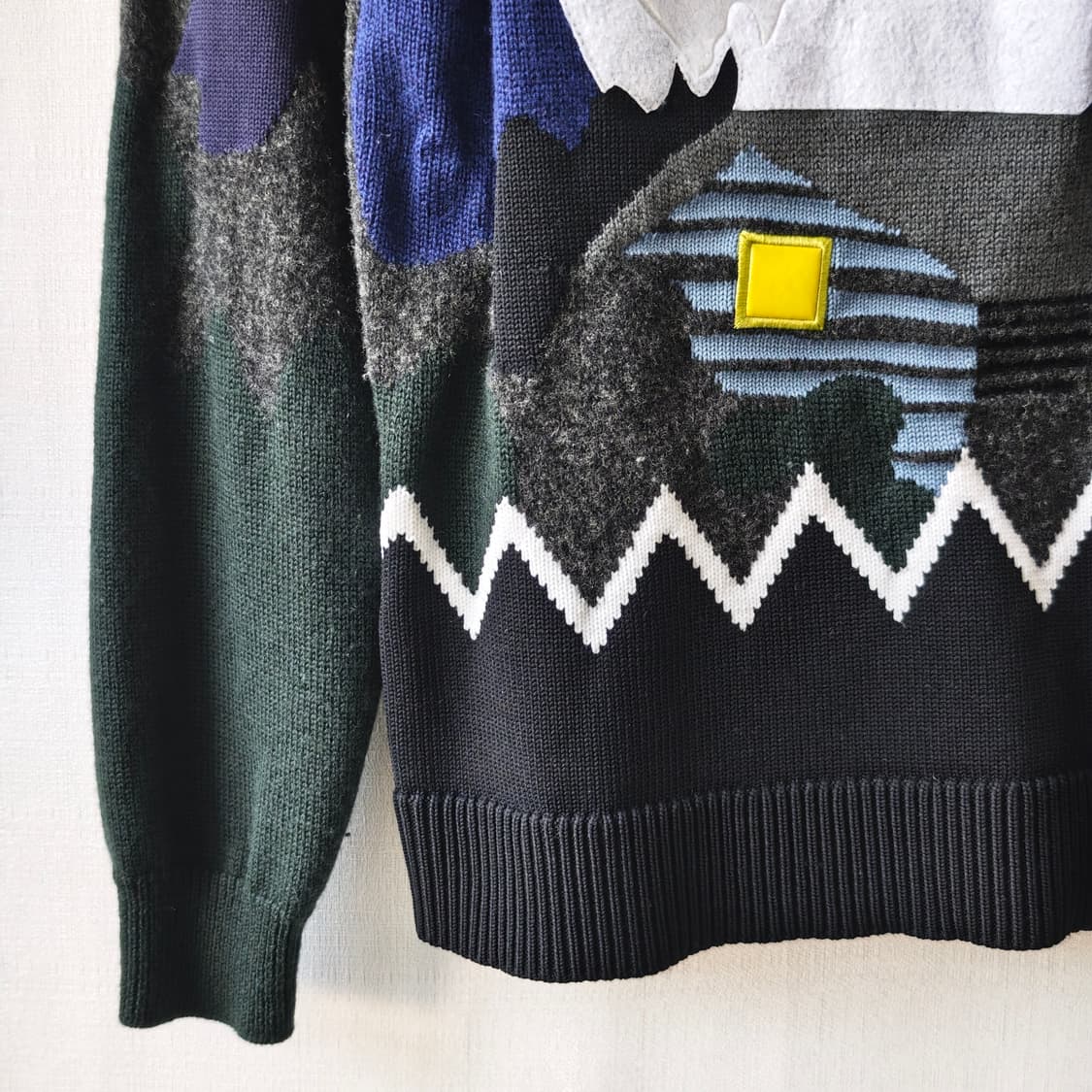 겐조 Moon House 울혼방 니트 M 상품이미지3