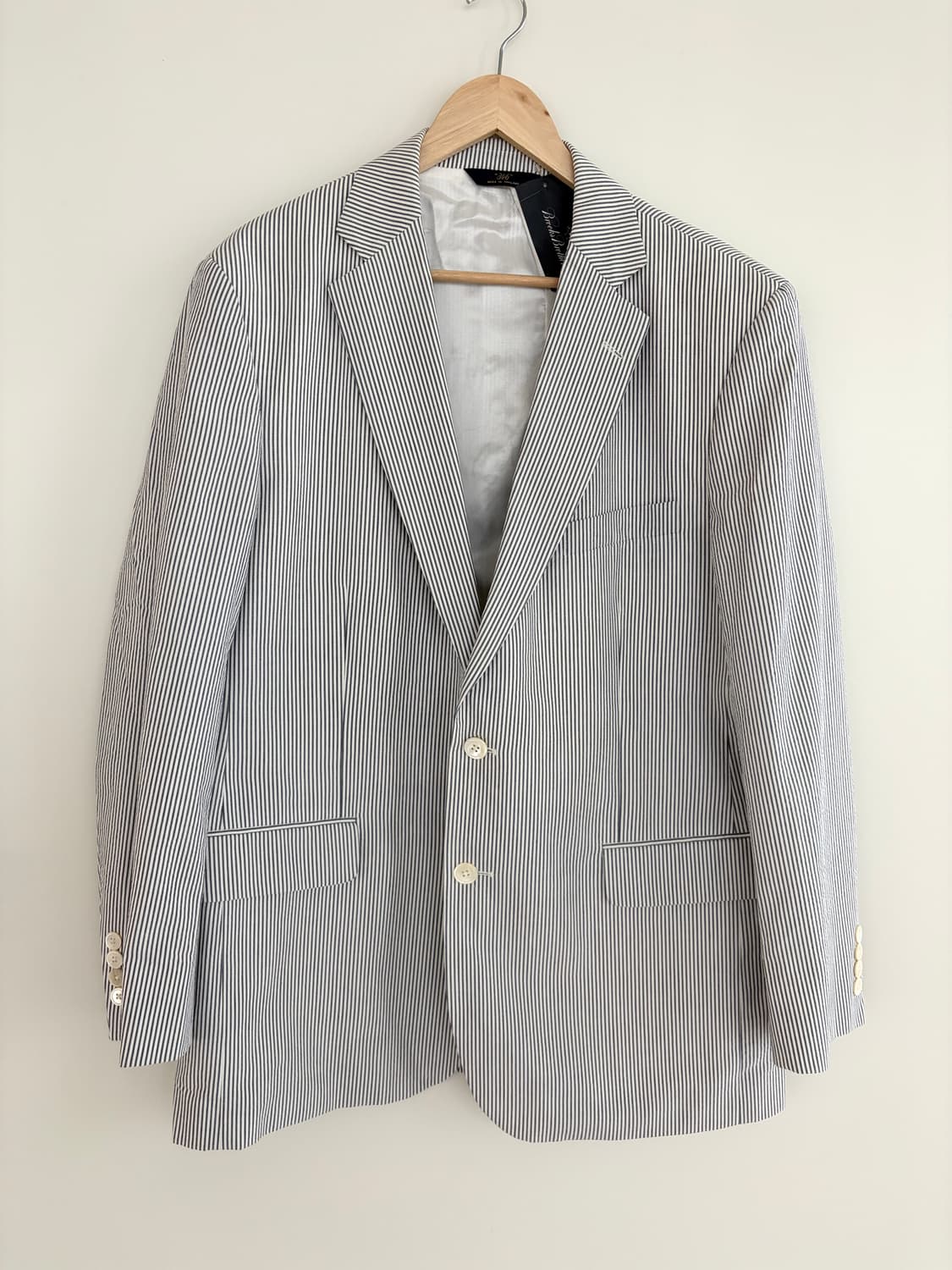 브룩스브라더스 시어서커 자켓 44R 새제품 상품이미지1