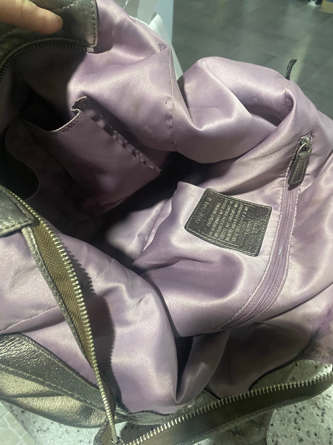 코치 정품 빅백 상품이미지7