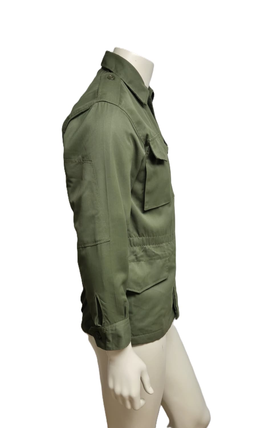 국군 구형 70년대 민무늬 방한복 야전상의 전투복 상의 자켓 (S) 상품이미지3