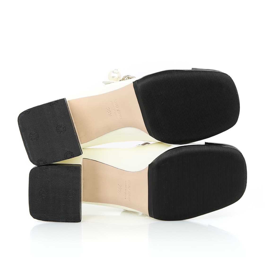 미우미우 구두 메리제인 슬링백 가죽 펌프스 5I248D 페이던트 상품이미지5