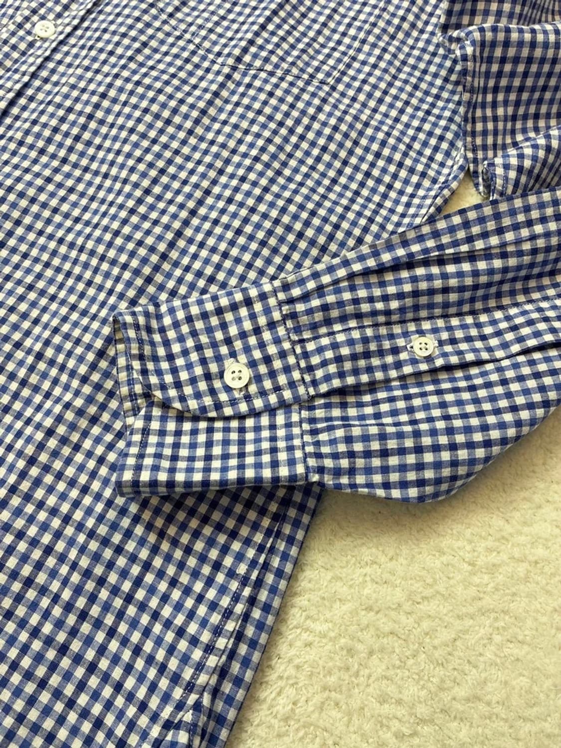 드레익스 잉글랜드 깅엄 체크 셔츠 PN5808    상품이미지4