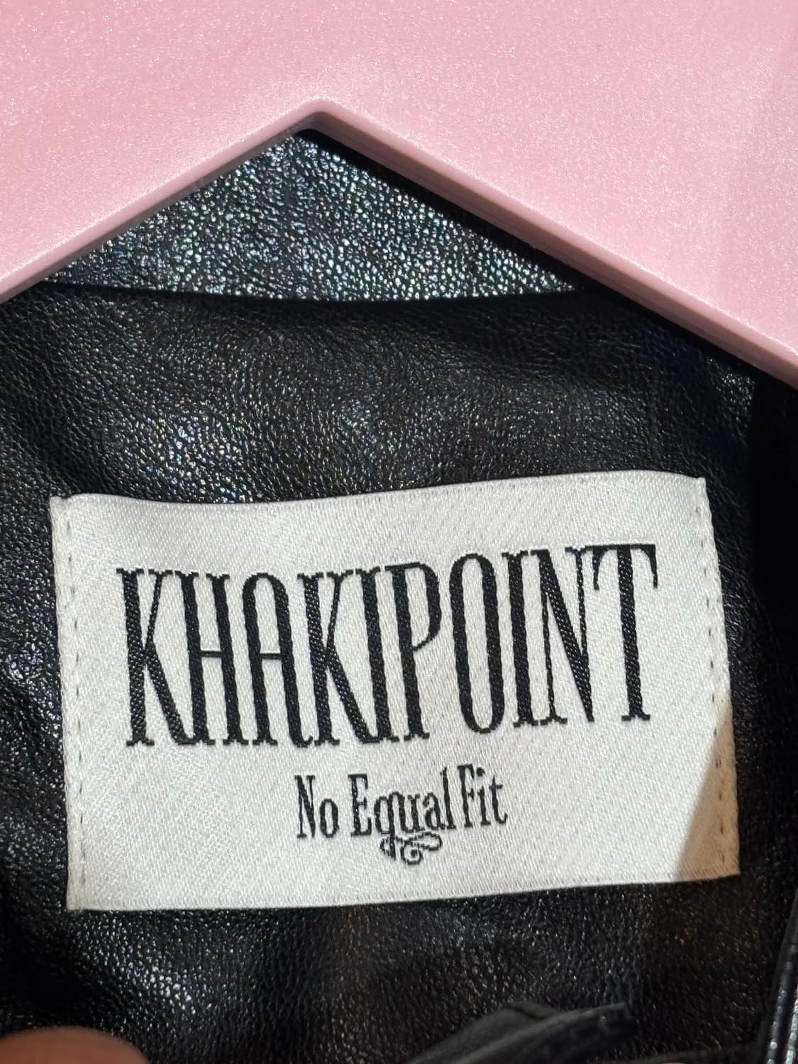 카키포인트 새상품 레더자켓 Free 상품이미지5