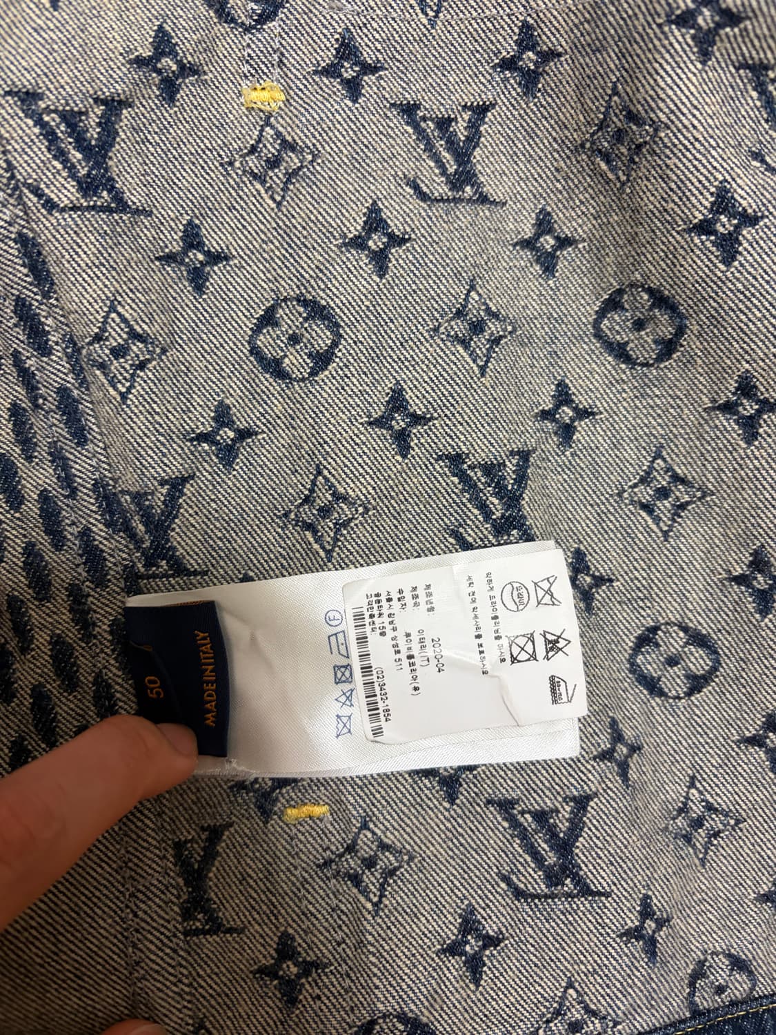 루이비통 x 니고 데님자켓 상품이미지6