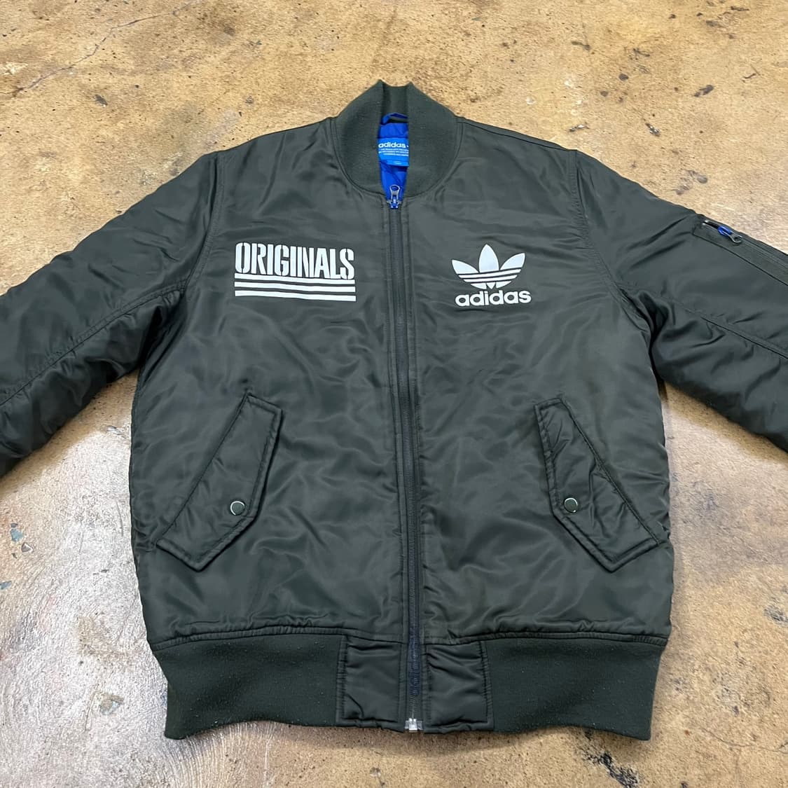 [정품/95] 아디다스 오리지널스 봄버 ma-1 항공점퍼 b16 상품이미지3