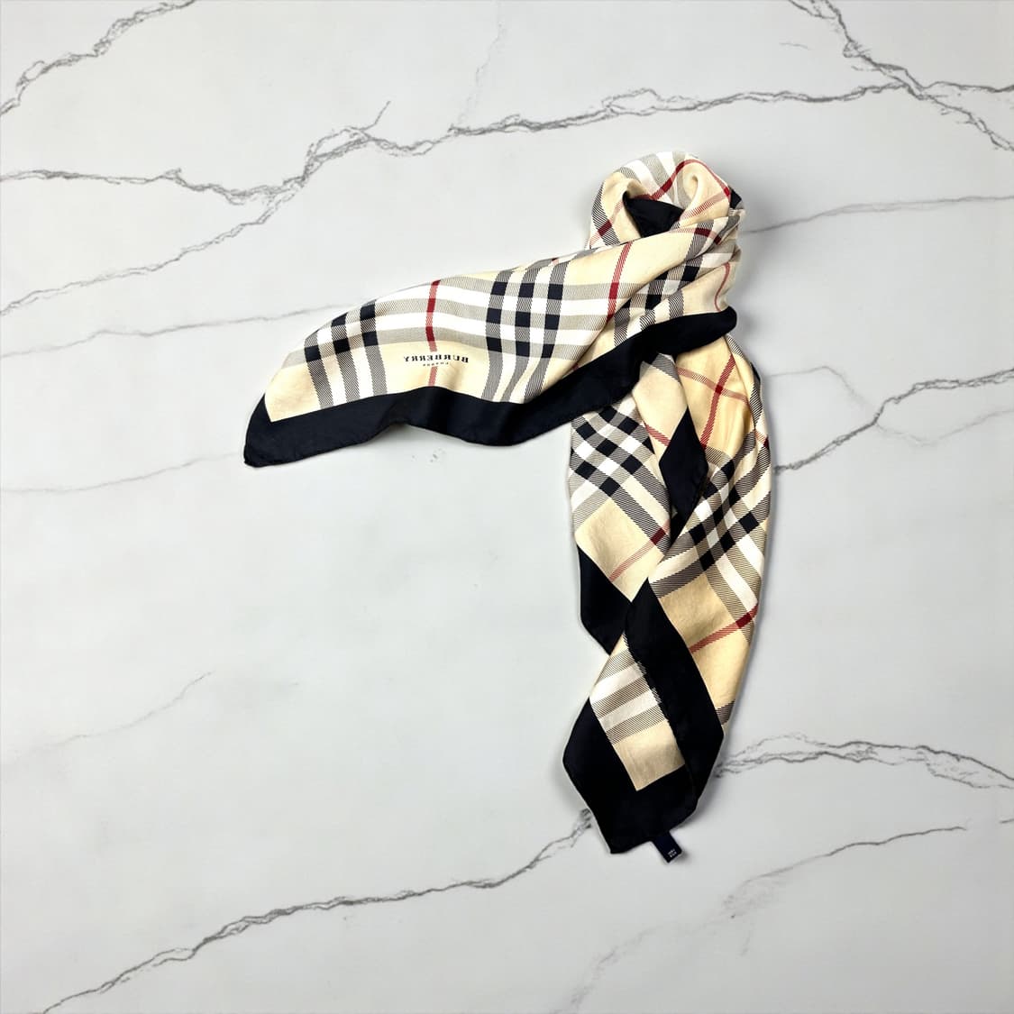 버버리 노바체크 실크 스카프 상품이미지3