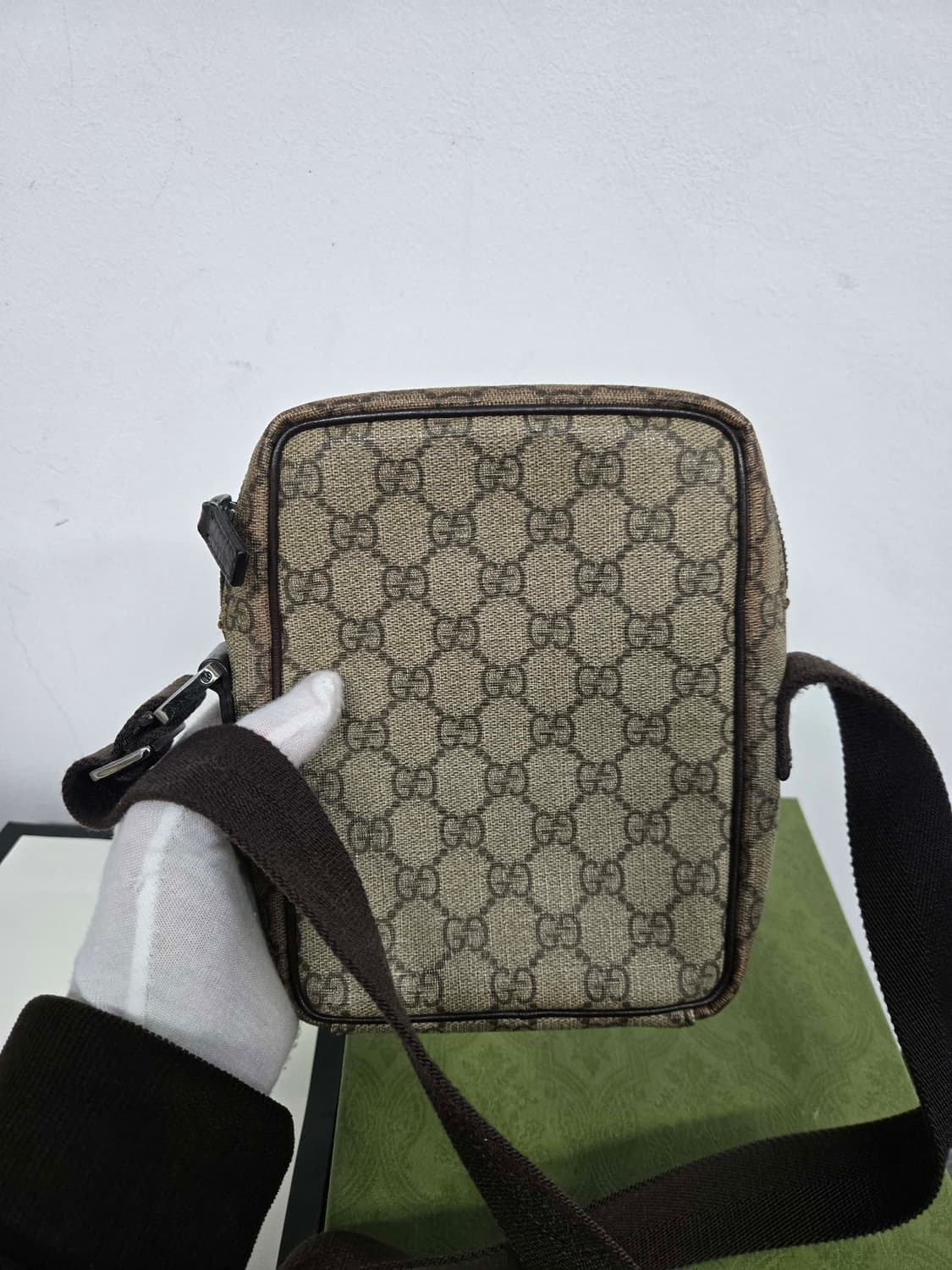 [보증서 정품] 구찌 시그니처 메신저백 상품이미지5