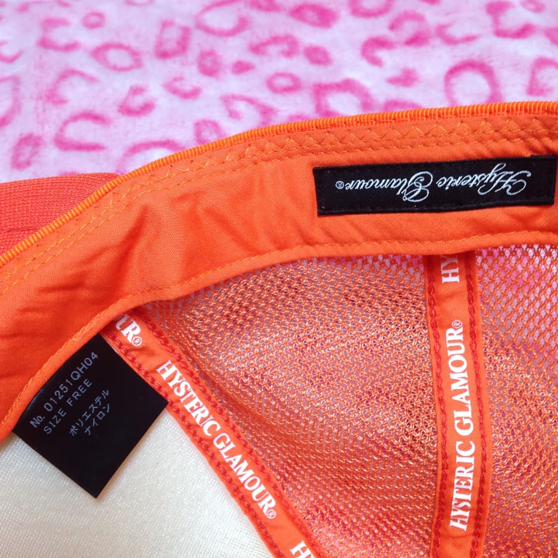 (정품) 히스테릭글래머 큐빅 볼캡 메쉬캡 모자 상품이미지7