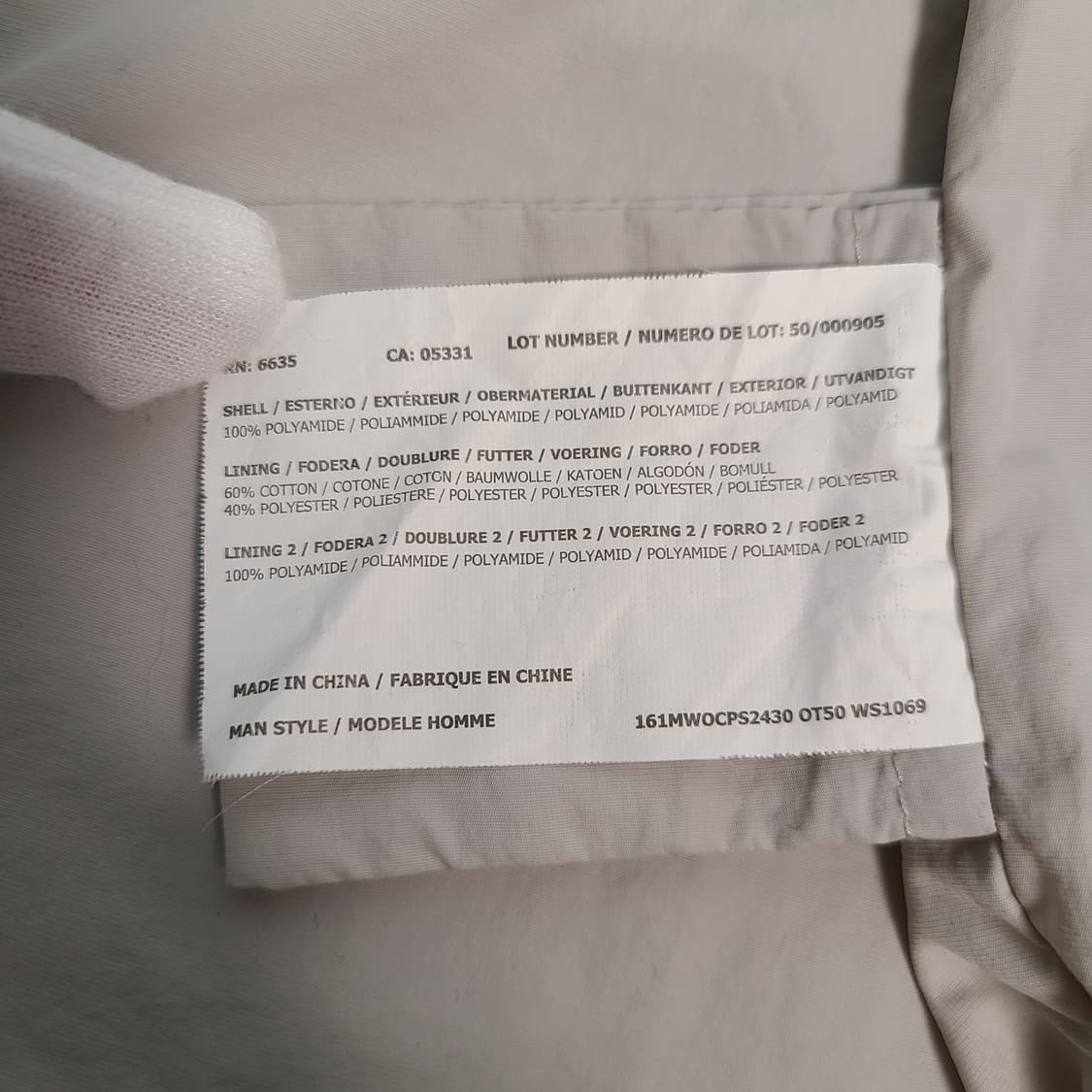 XS Woolrich 집업 자켓 상품이미지10