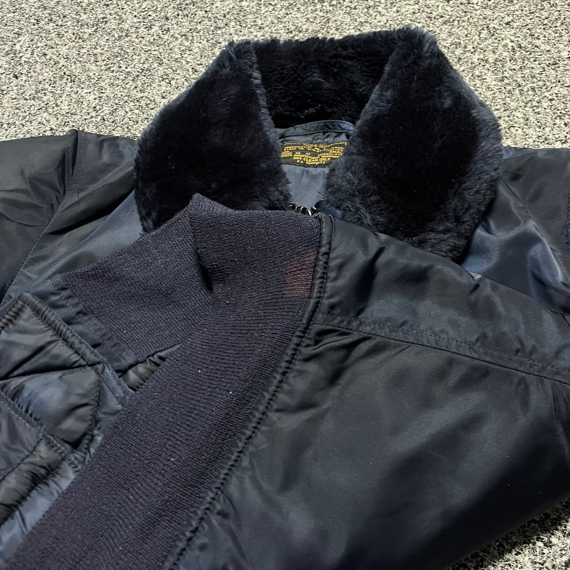 1980s vintage  B-15C 플라이트 자켓 상품이미지6