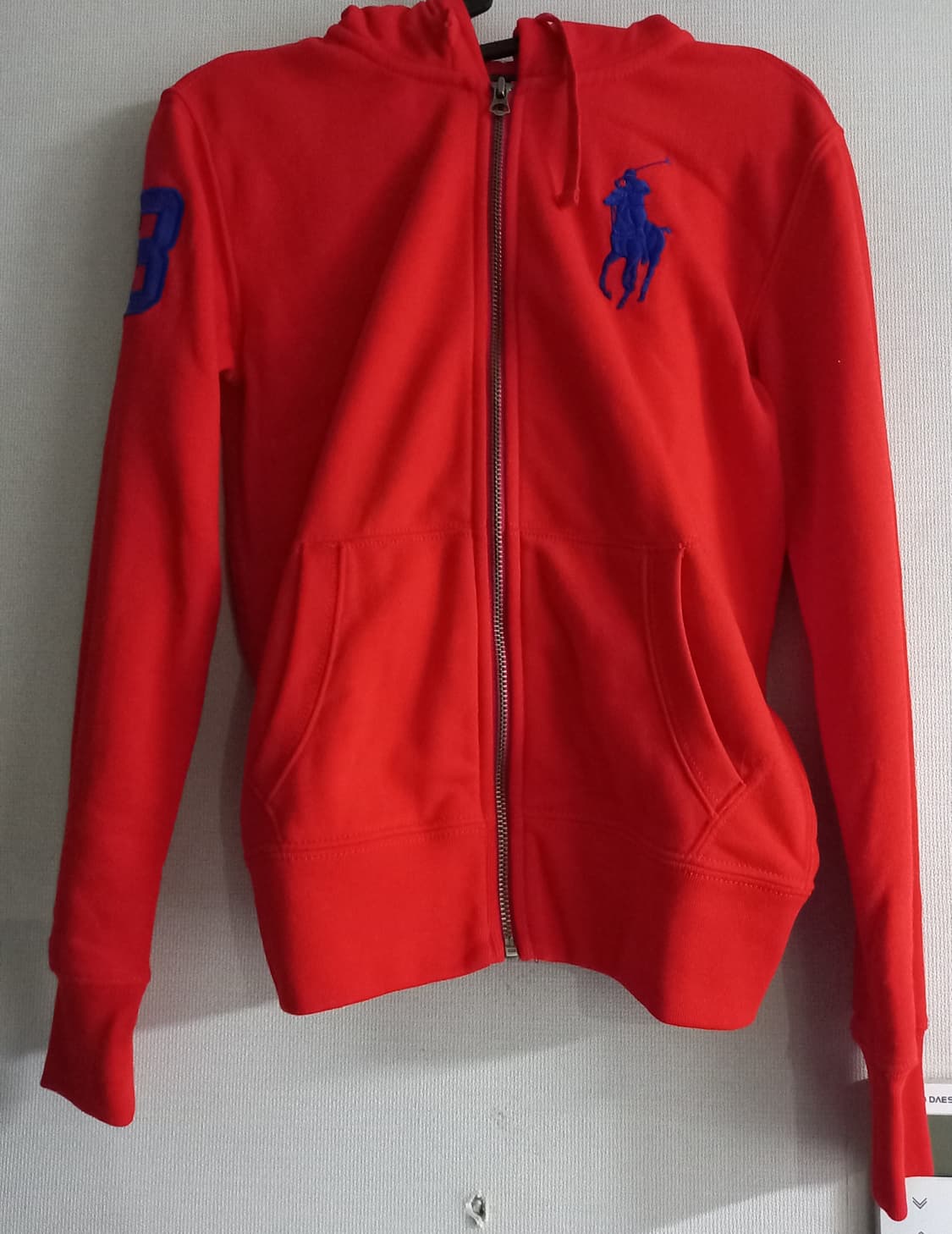 폴로 POLO 빅포니 여자 후드집업 85/XS 상품이미지1