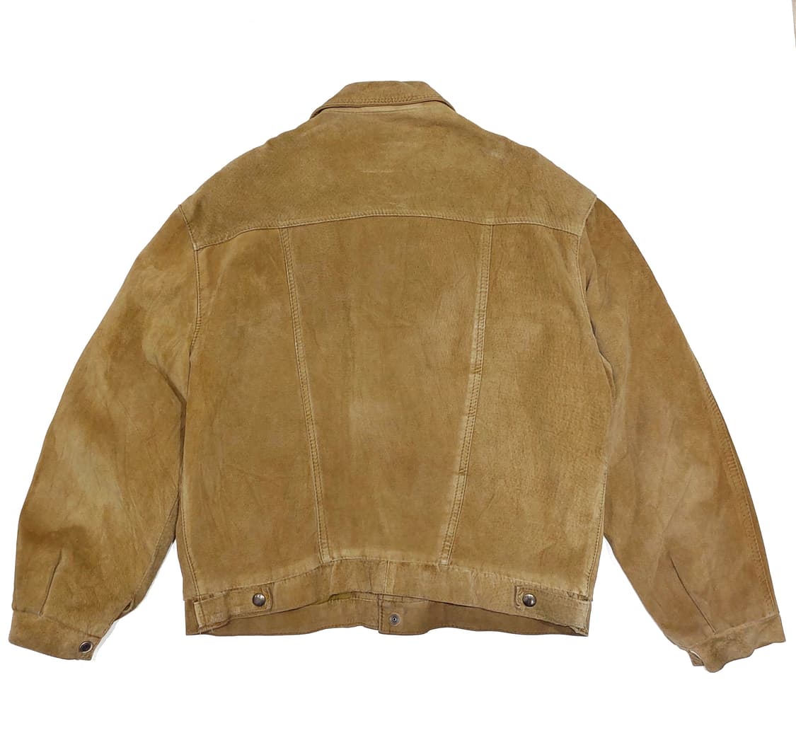 유럽 빈티지 스웨이드 트러커 자켓 (105~110) 상품이미지2