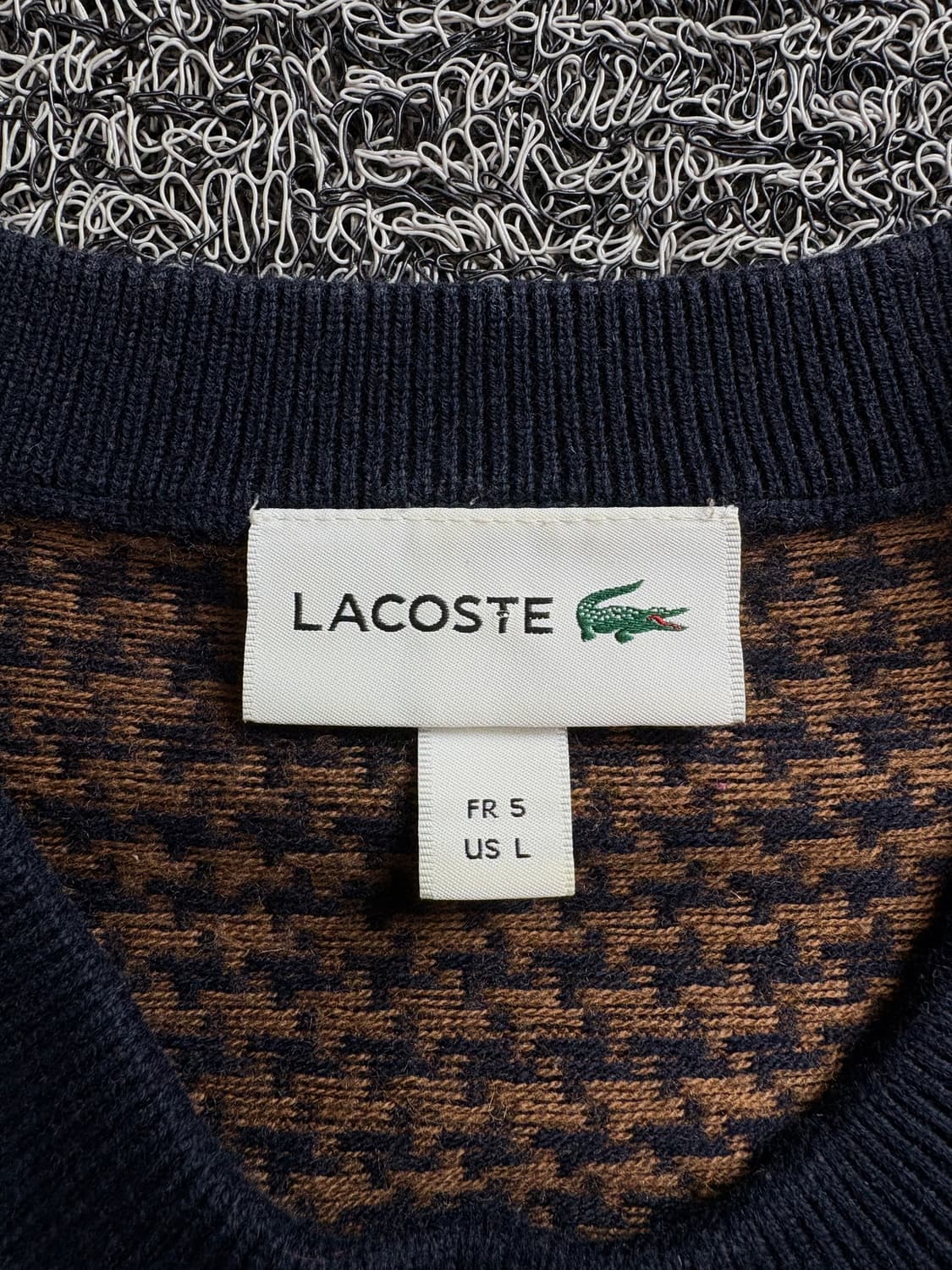 라코스테 하운드투스 라운드 넥 니트 3771 상품이미지3