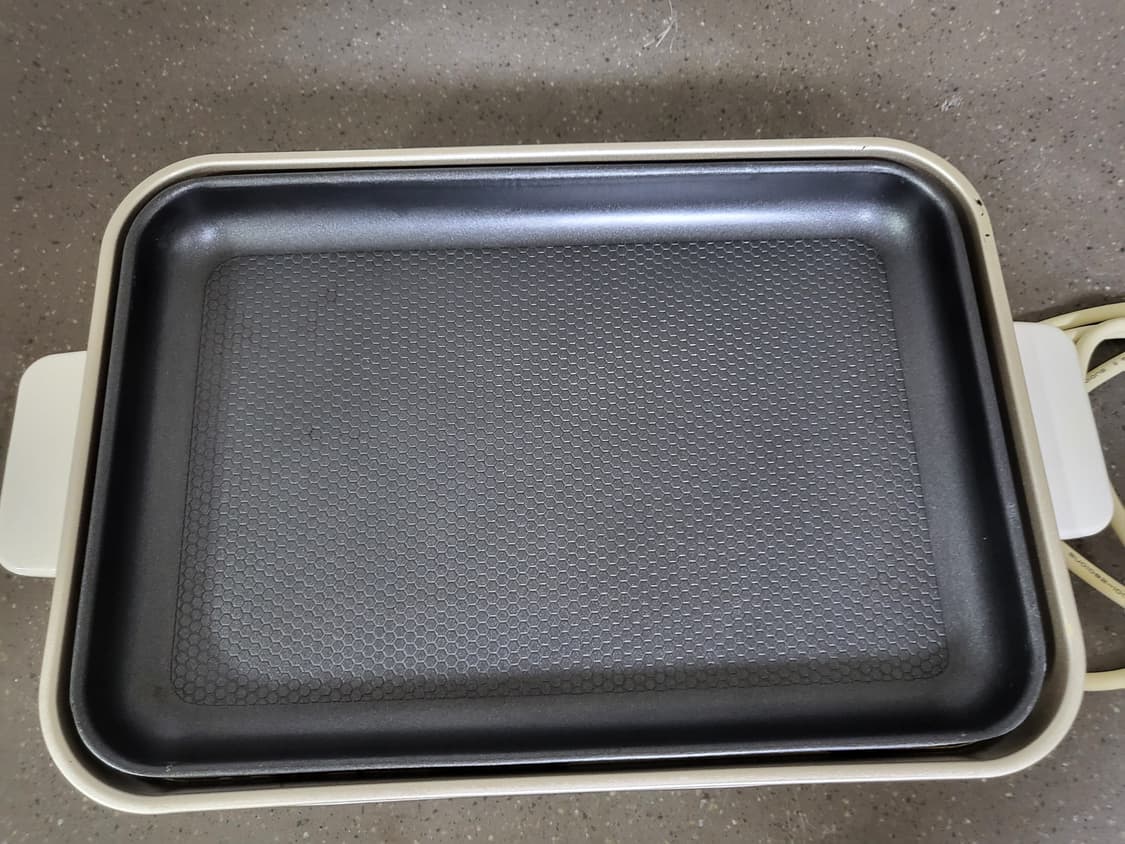 보토 A4BOX 레트로 전기그릴 테이블 멀티쿠커 화이트 상품이미지9