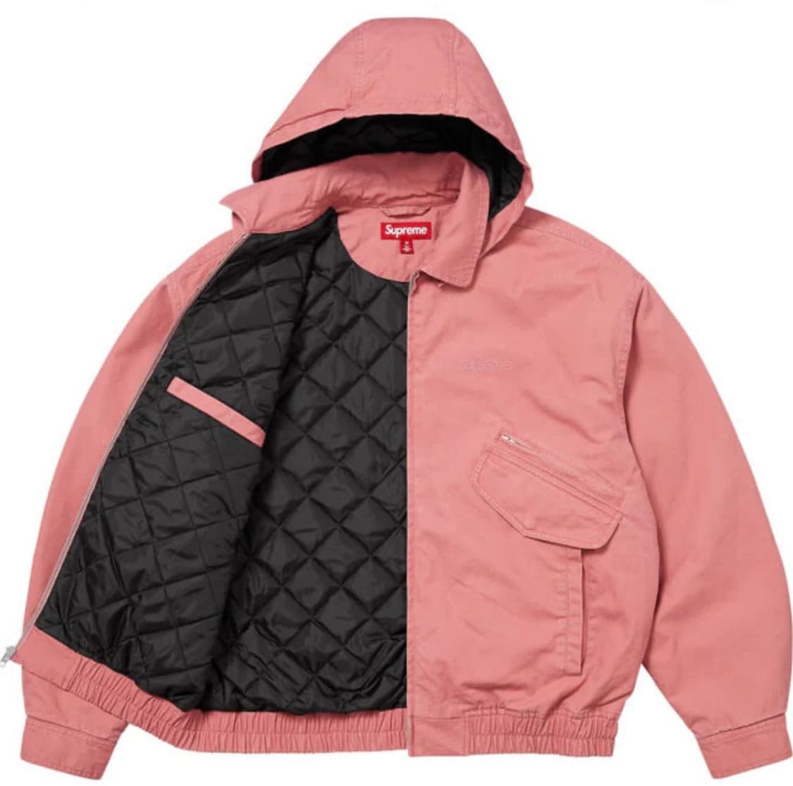 슈프림 유틸리티 자켓 핑크색 XL 상품이미지3