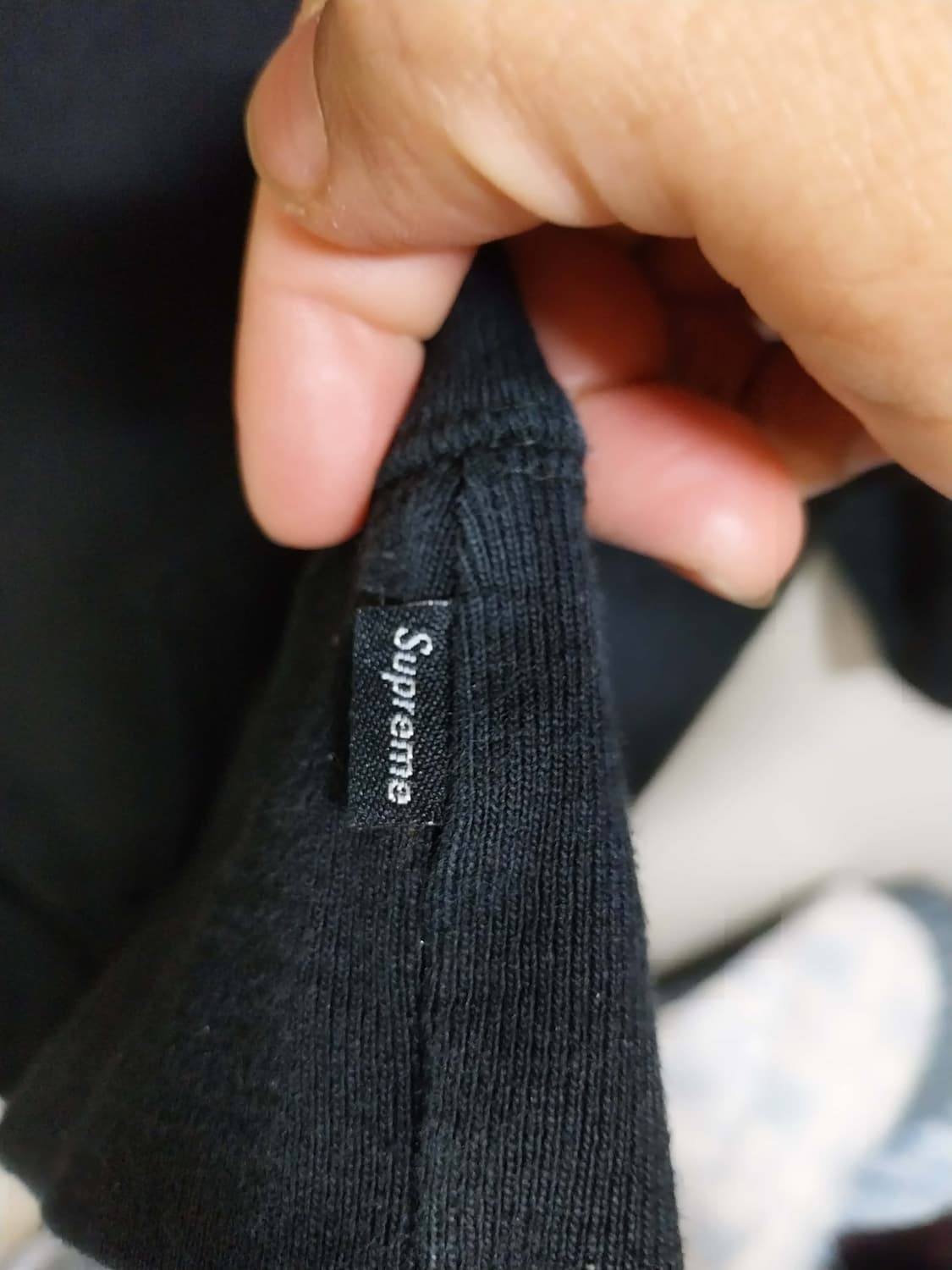 슈프림 S로고 후드티 블랙 M 상품이미지4