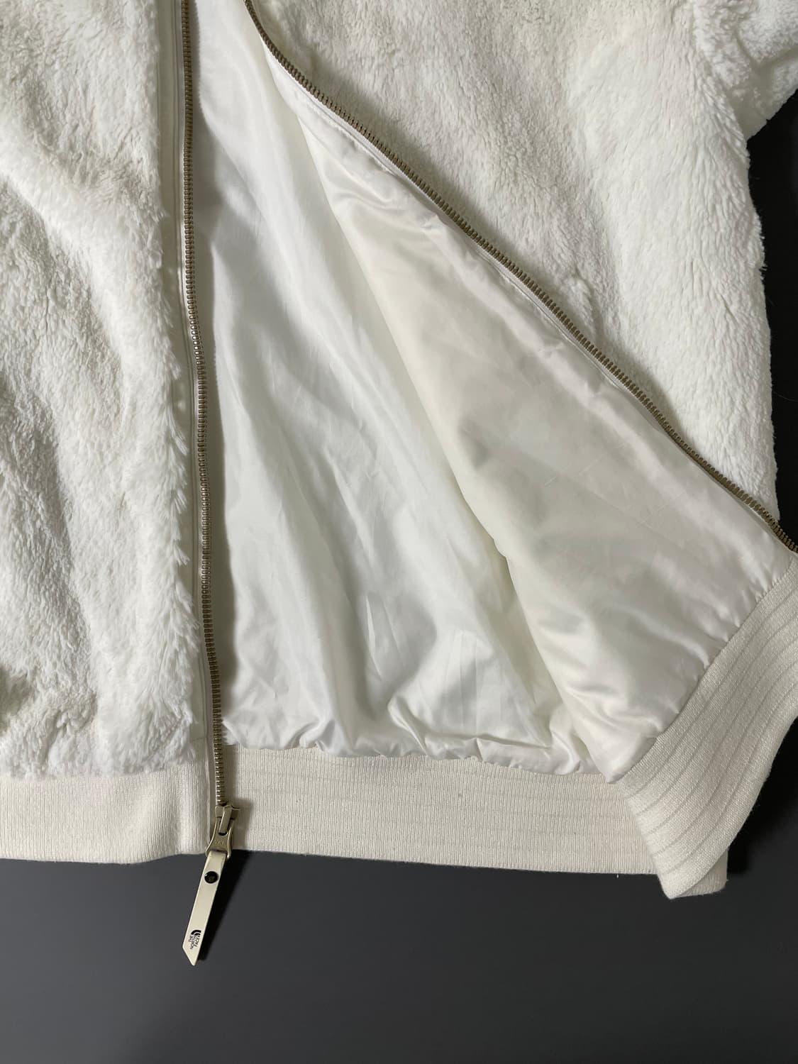 [M] 노스페이스 화이트라벨 플리스 퍼 후드 집업 자켓 상품이미지7