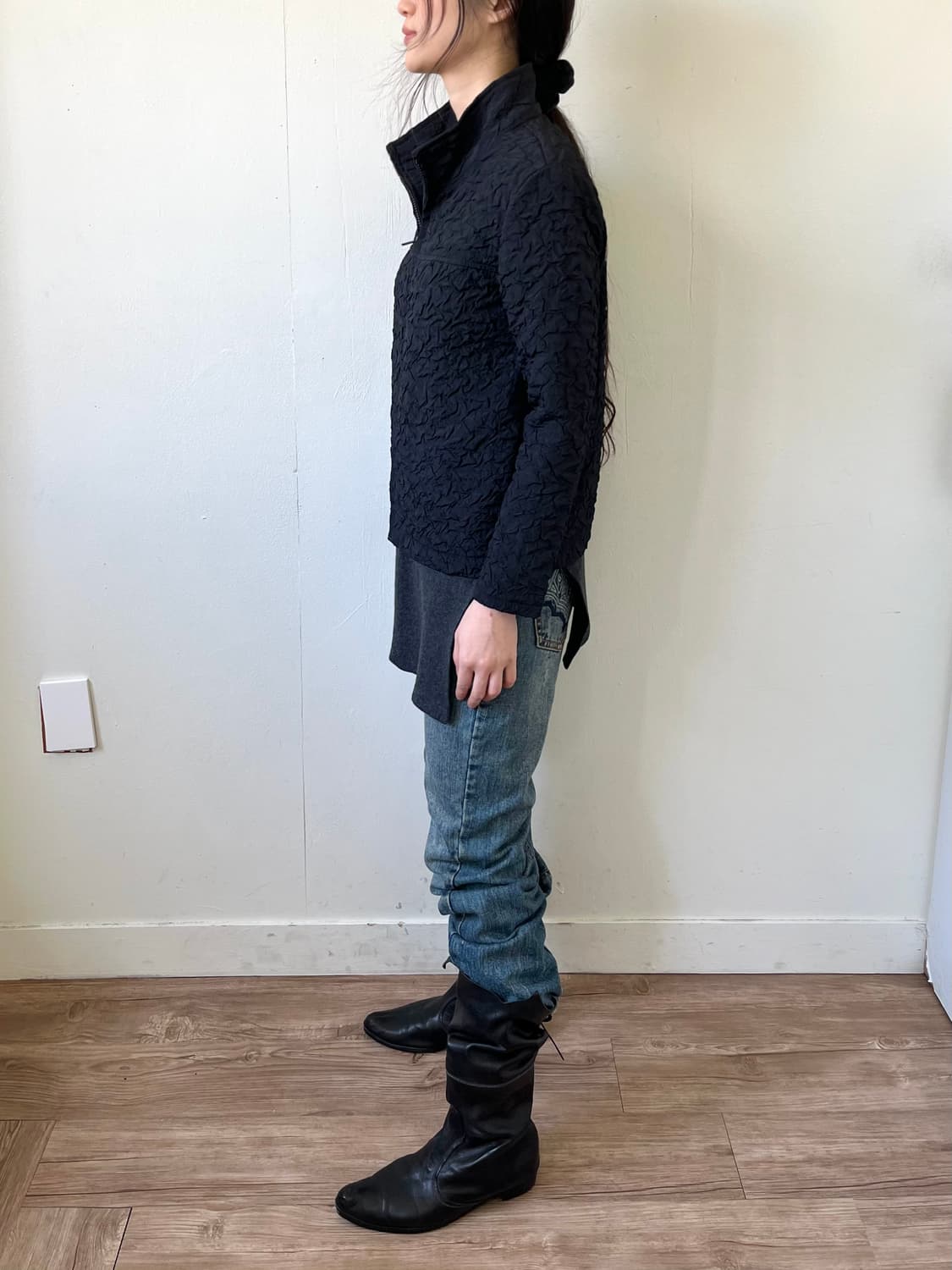 Blue Vine 블랙 프릴 자켓 상품이미지9