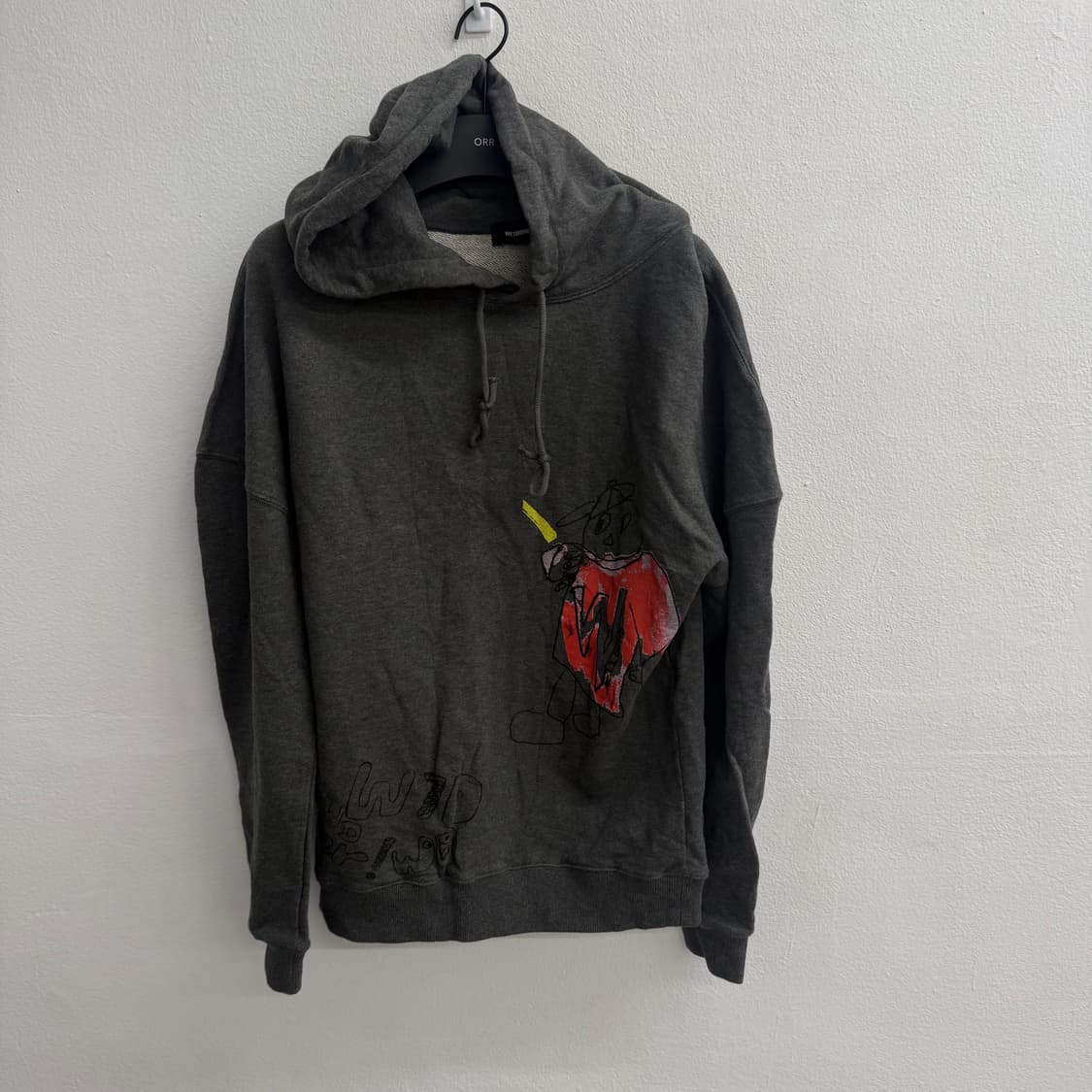 We11done 웰던 Graphic Print Crew Neck 후드xs 상품이미지1