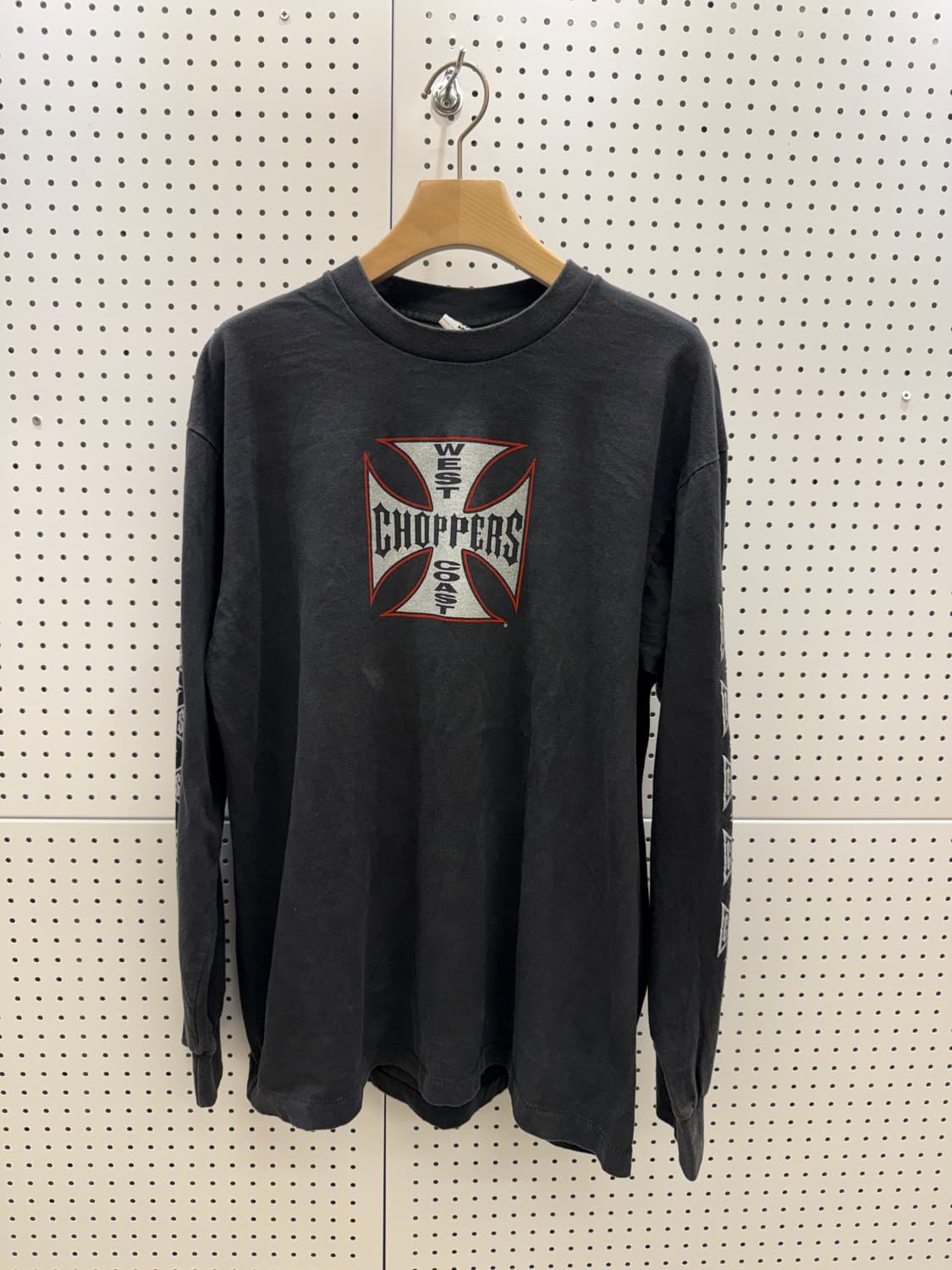 웨스트코스트 초퍼스 아이언크로스 롱슬리브 티셔츠 U1159 상품이미지2