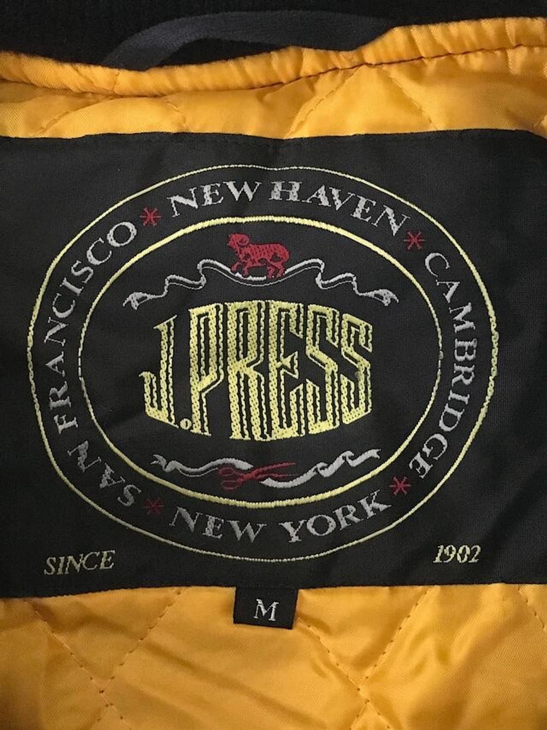 J.PRESS lettering classic varsity jacket 상품이미지3