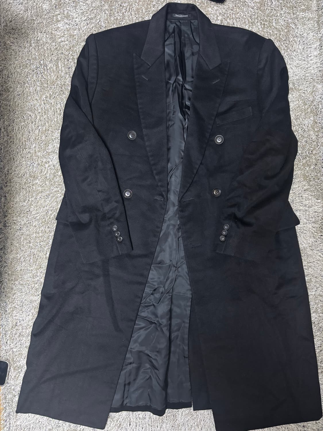 일제 타카시마야 캐시미어100프로 코트 110 상품이미지1