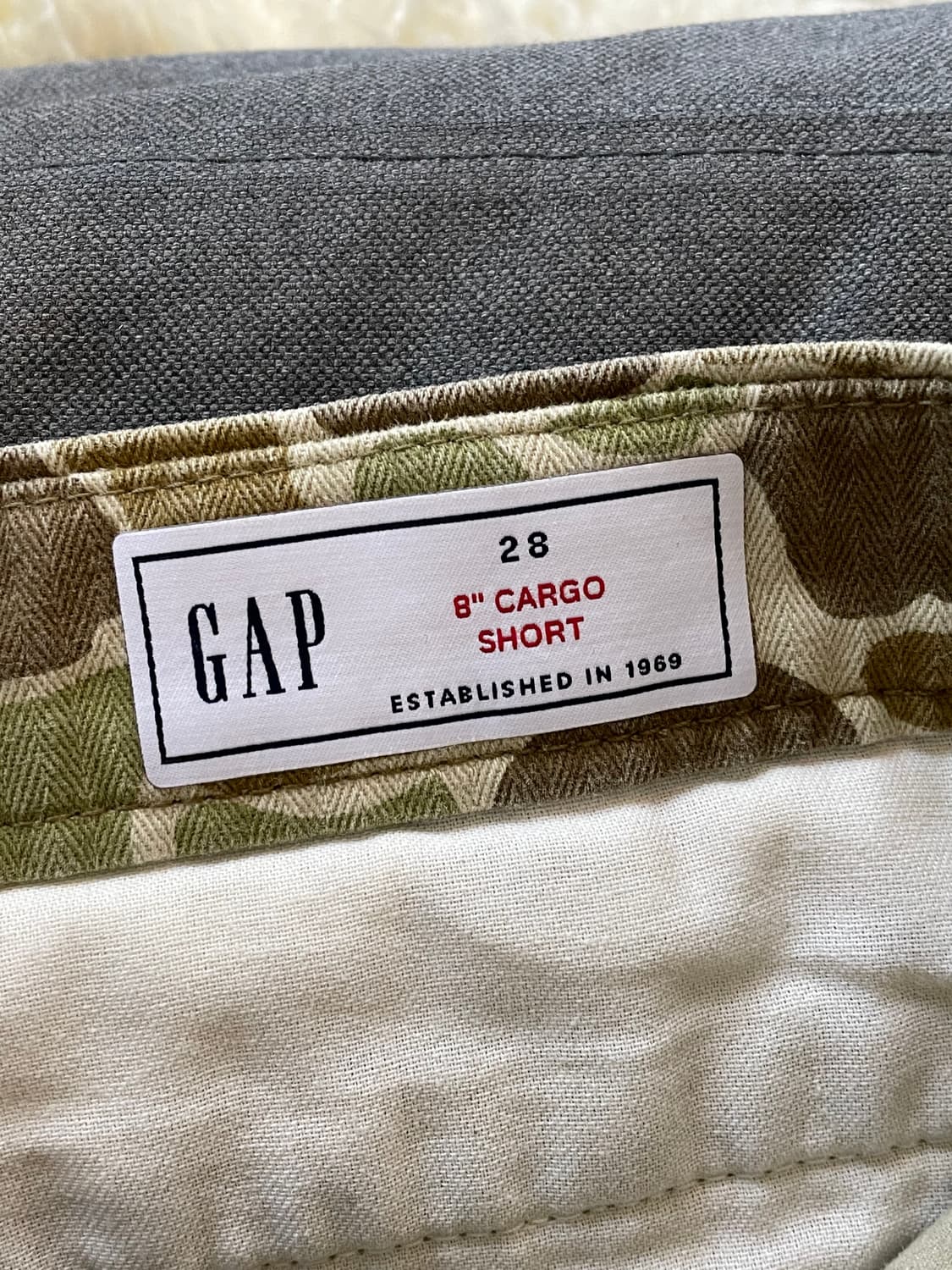(GAP) 갭 카모 밀리터리 반바지 상품이미지5