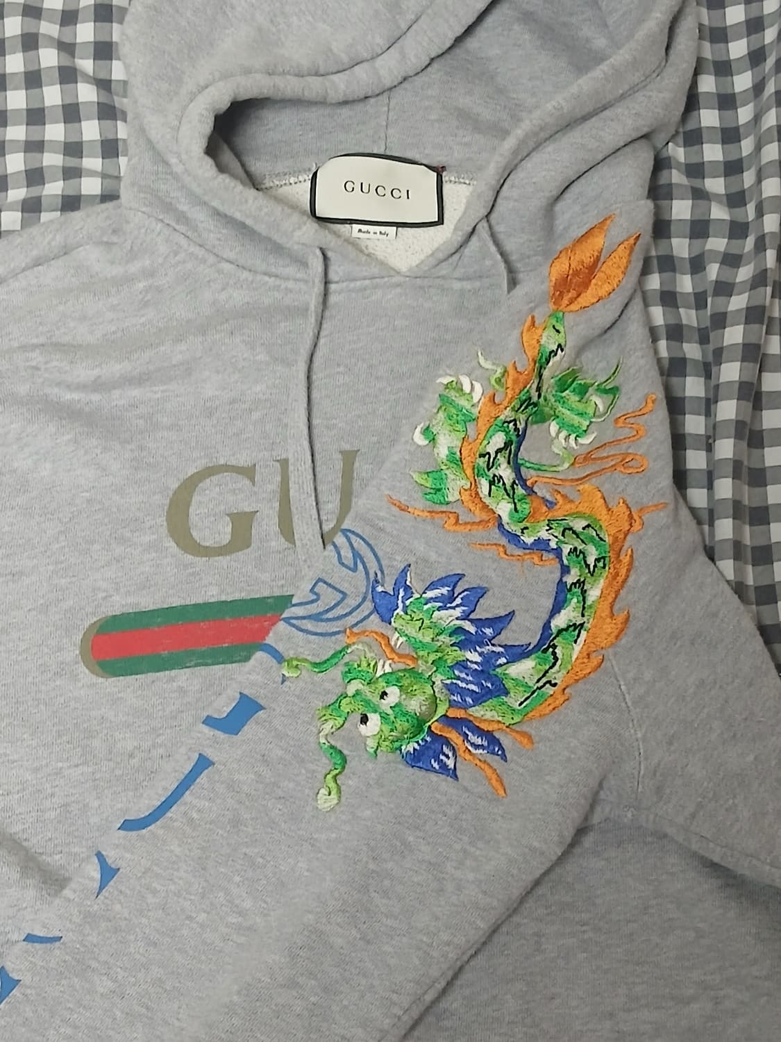 구찌 후드티 (사이즈 m) 상품이미지3