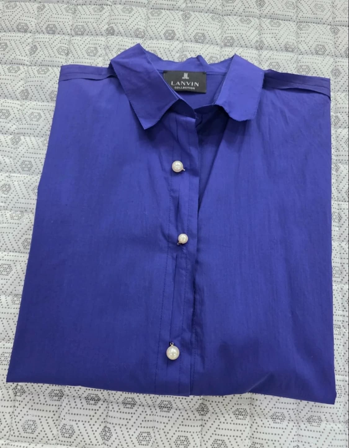 LANVIN 랑방 퍼플 셔츠 ~55반 상품이미지10