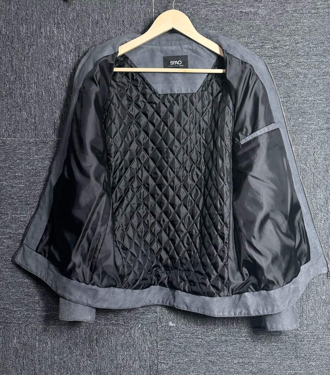 SPAO 스파오 남성 스웨이드 자켓 100 상품이미지4