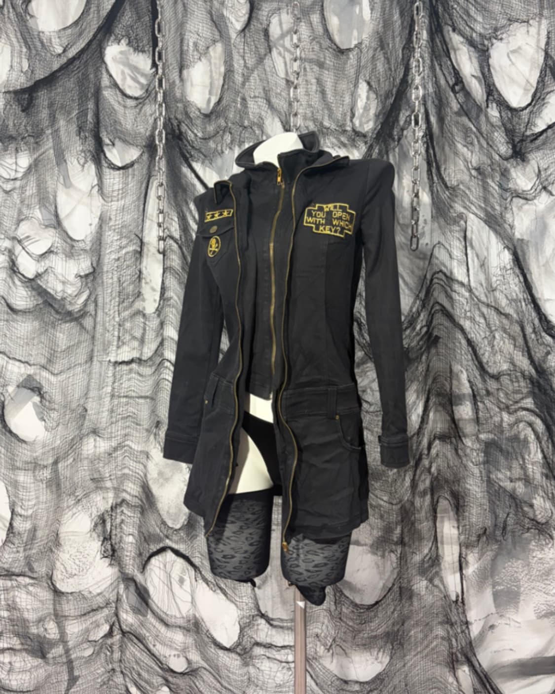 Gothic Layered washing One piece jacket  상품이미지2