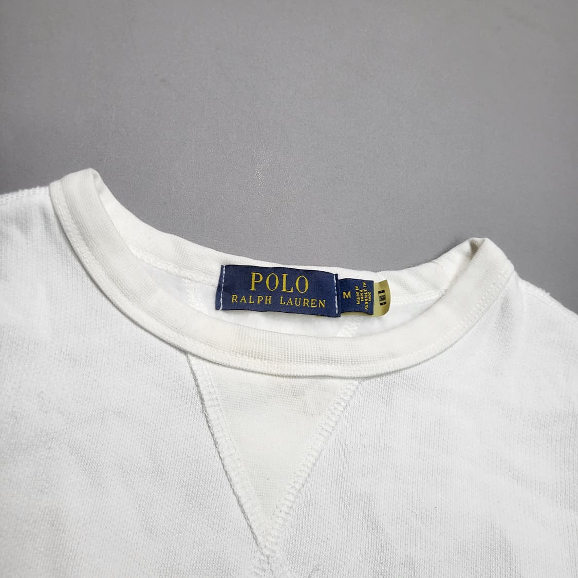 폴로 랄프로렌 신형 qr 맨투맨 m 화이트 상품이미지2