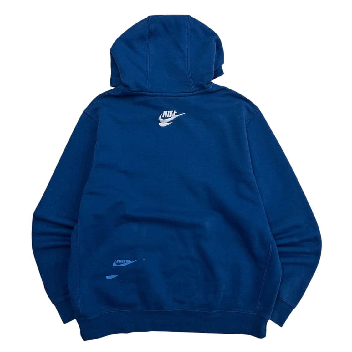 나이키 멀티컬러 자수 블루 후드 2XL 상품이미지3