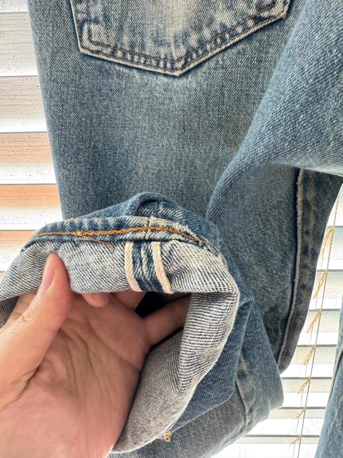 [표기 40, 실측 38] 빈티지 리바이스 66후기 501 상품이미지3