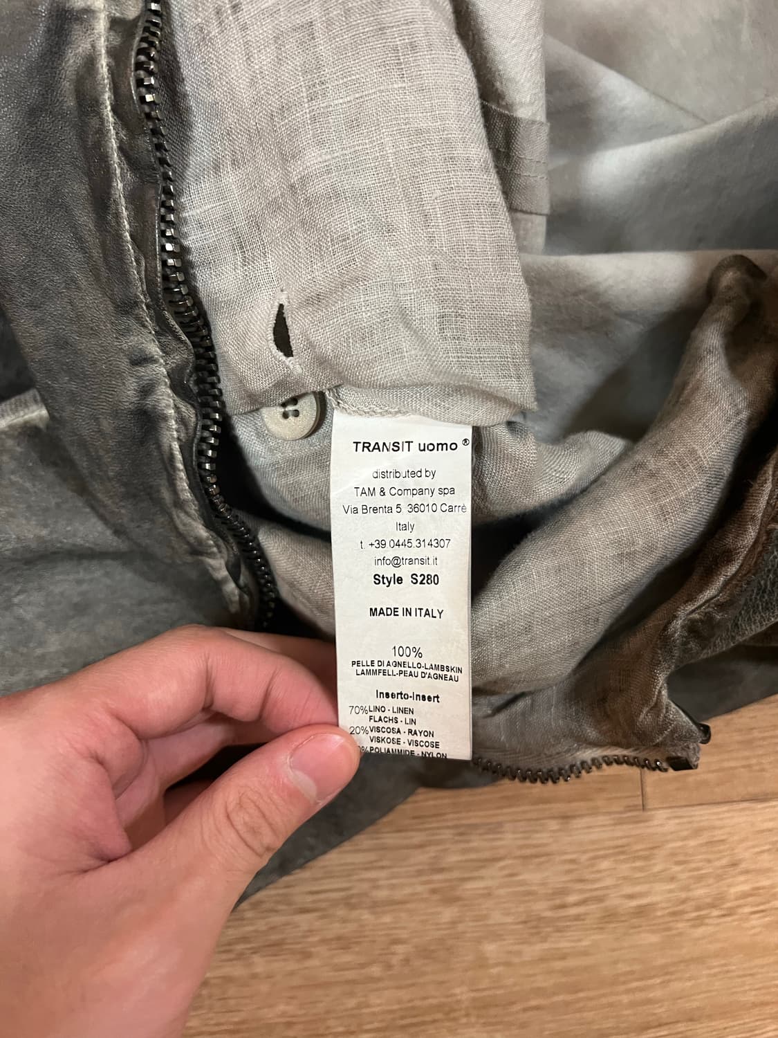 [S] Transit 램스킨 자켓 상품이미지7