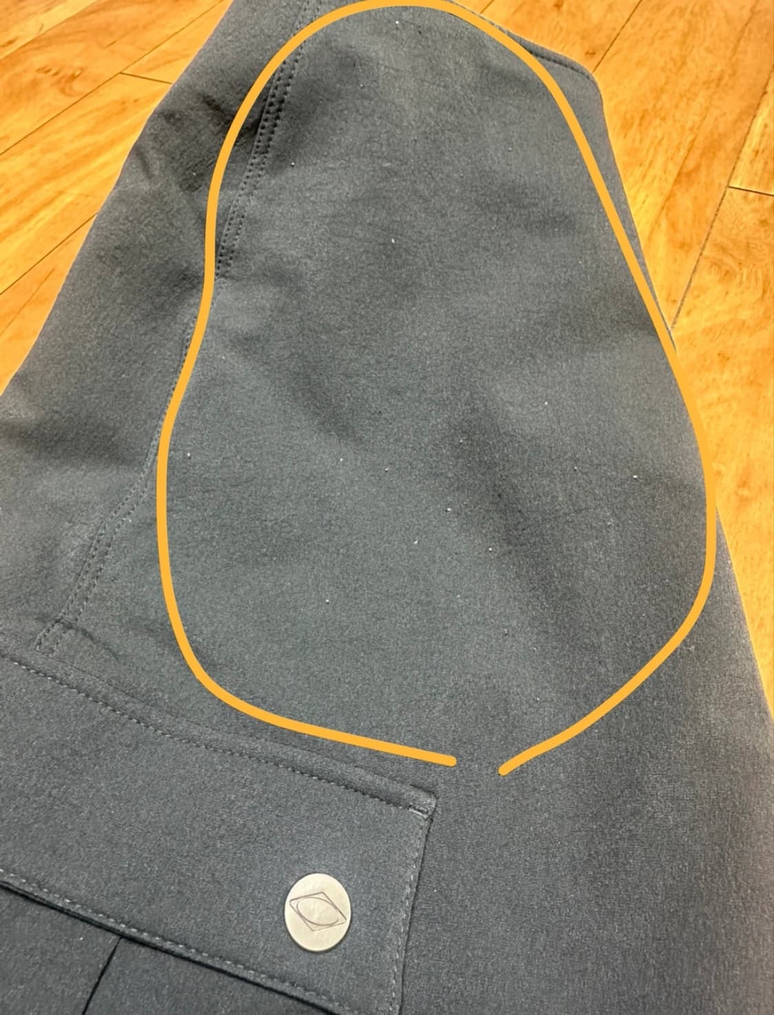 미스치프 카고 미디스커트 챠콜 원사이즈 상품이미지2