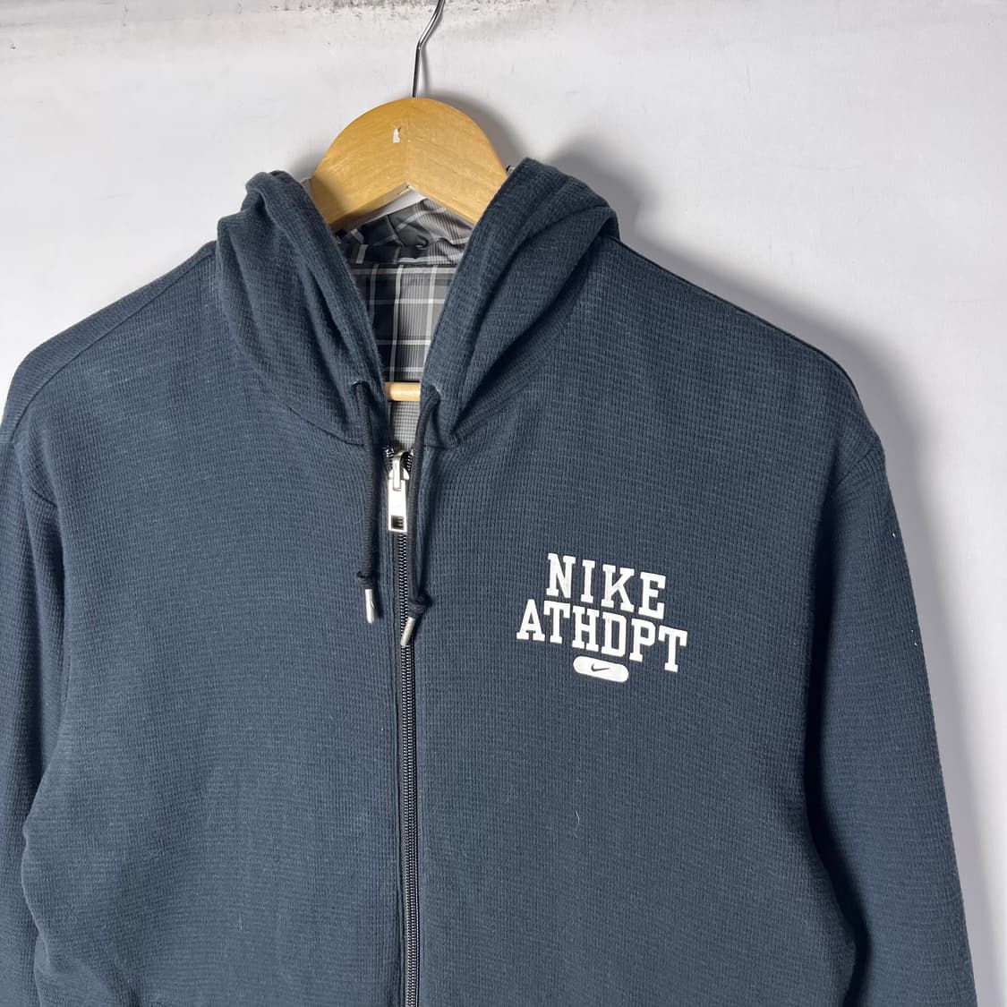 [NIKE] 나이키 리버시블 체크 배색 바람막이 후드집업 상품이미지6