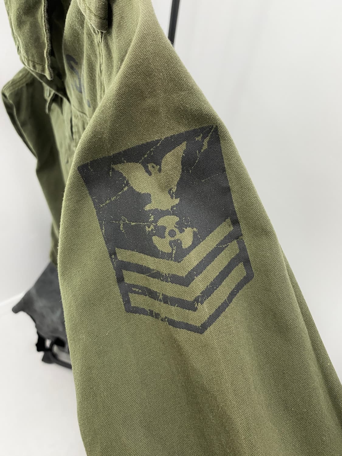 U.S.N. Stencil Military Utility Shirt 상품이미지6