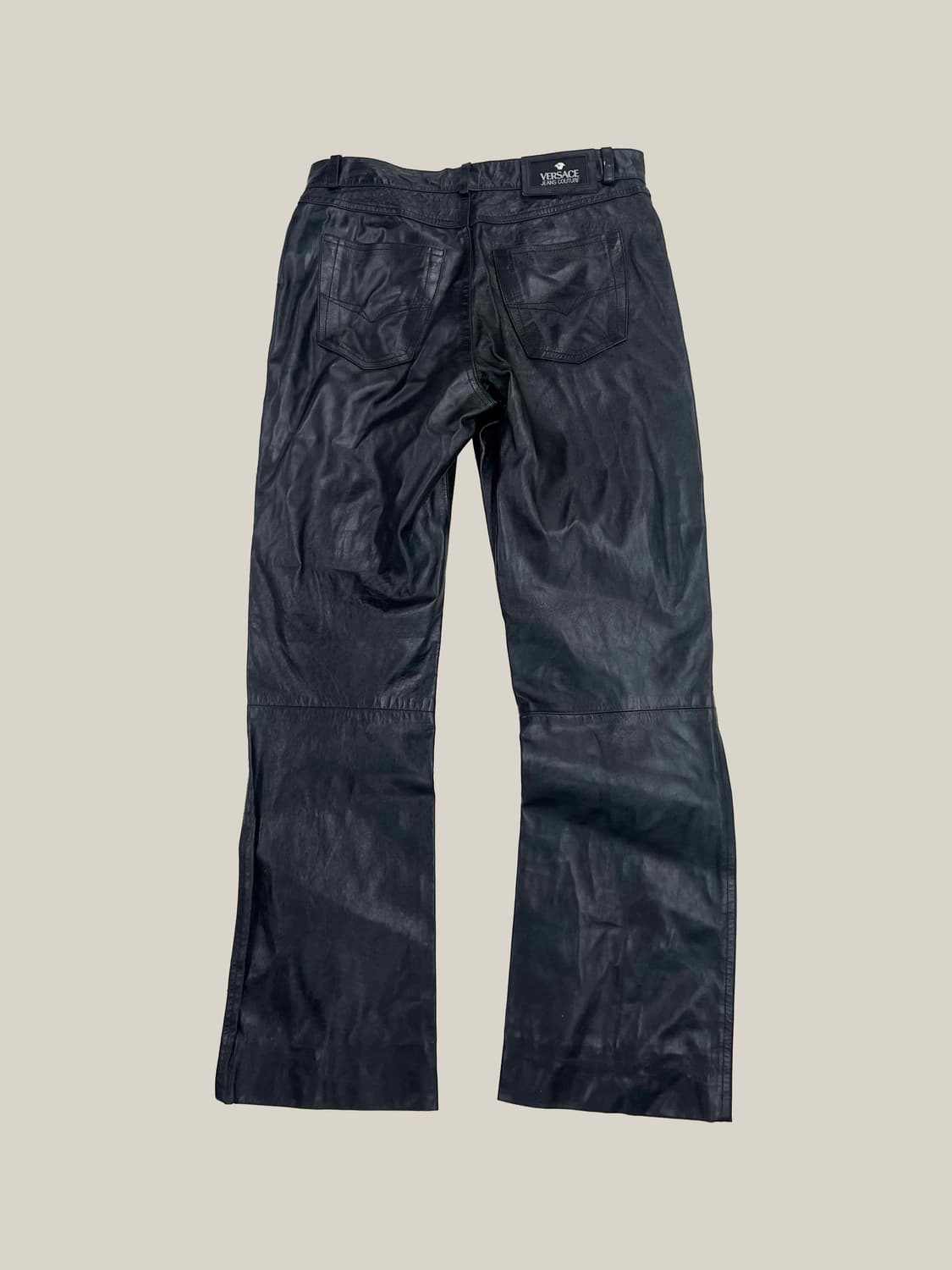 베르사체 레더팬츠 상품이미지8