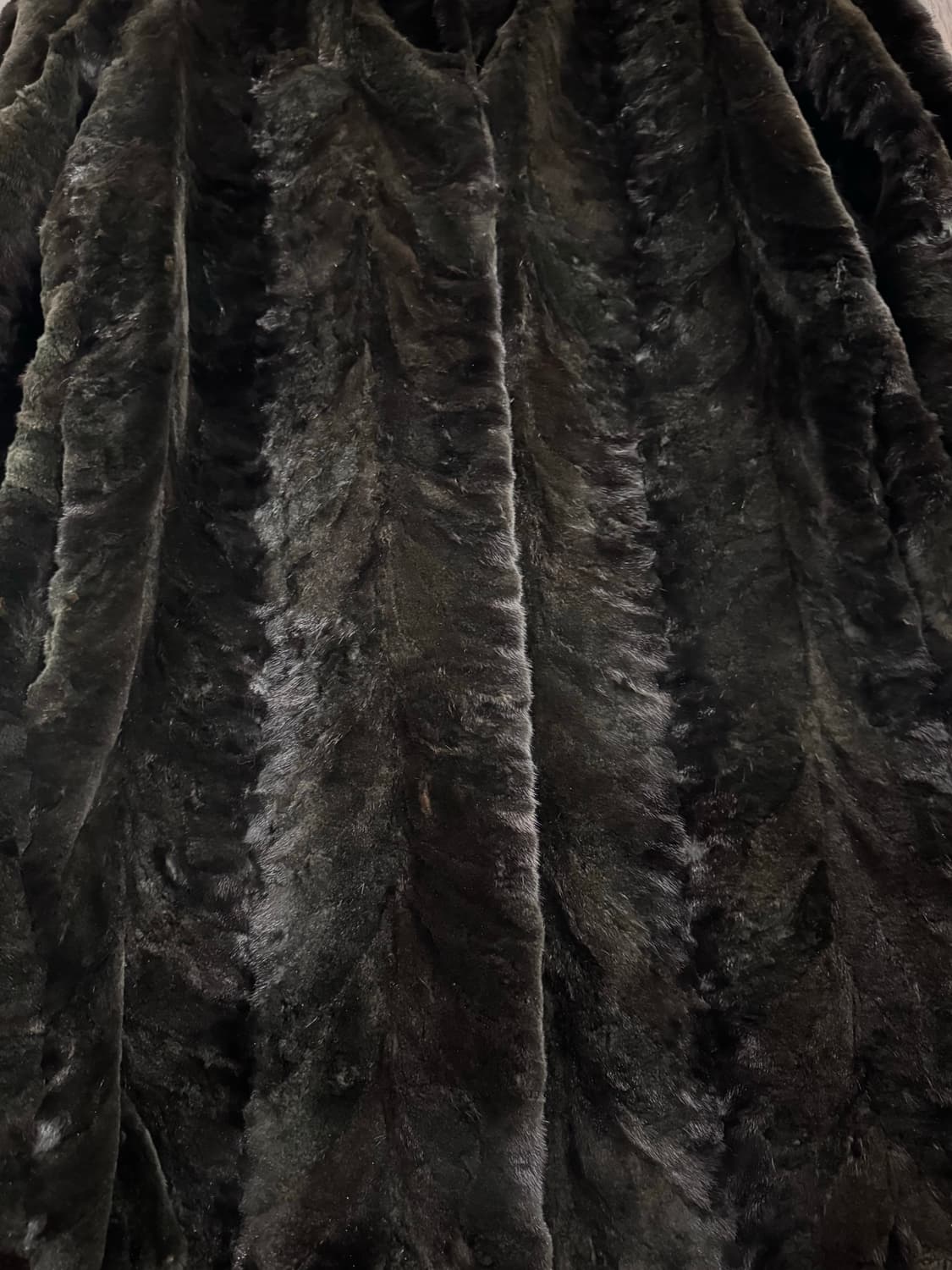 쉬어드밍크 깎은밍크 롱 밍크코트 상품이미지4