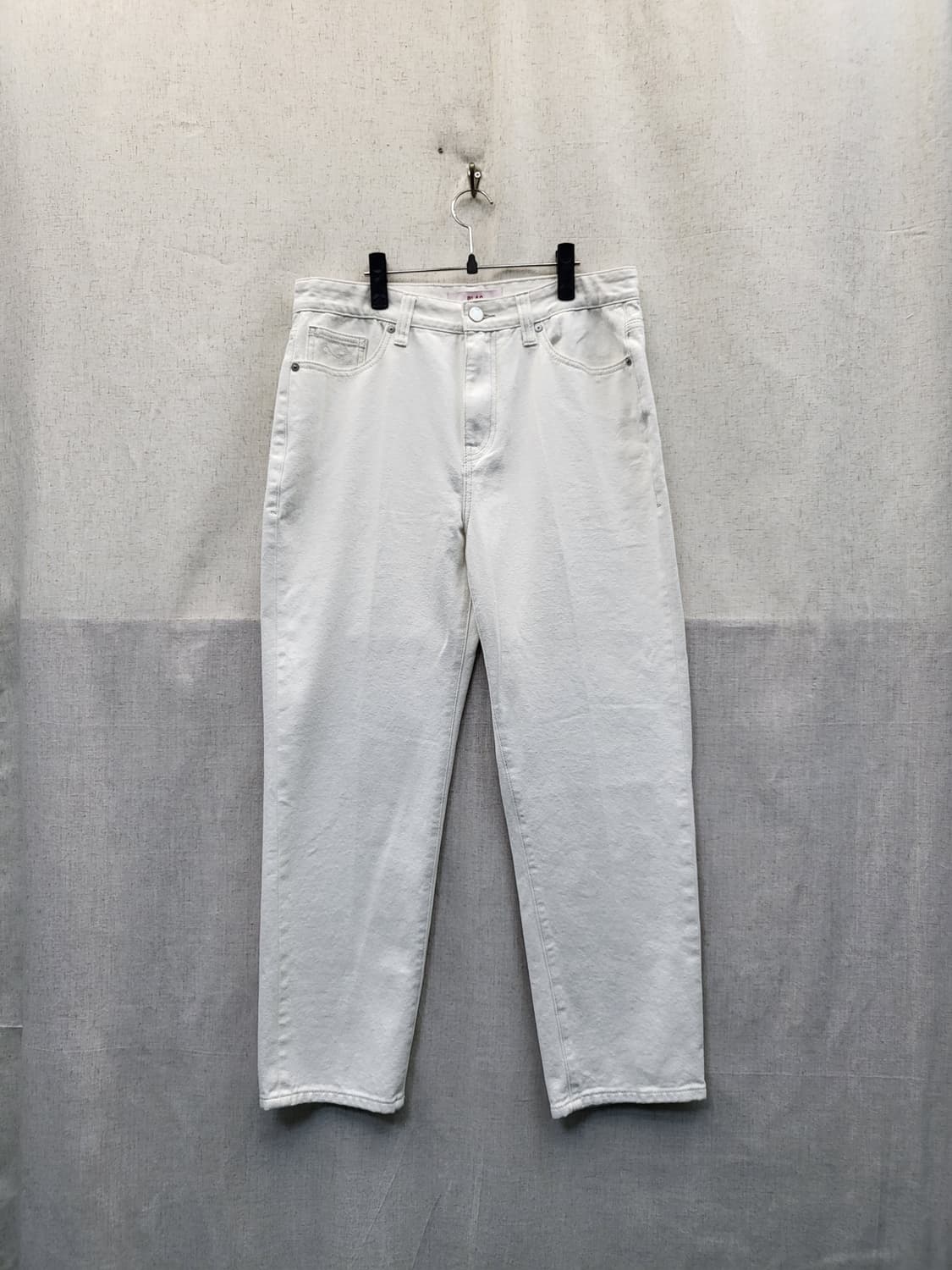 PLAC 화이트 데님 팬츠 상품이미지1